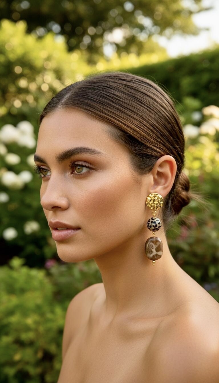Mayorista ROSA - Pendientes de acero inoxidable