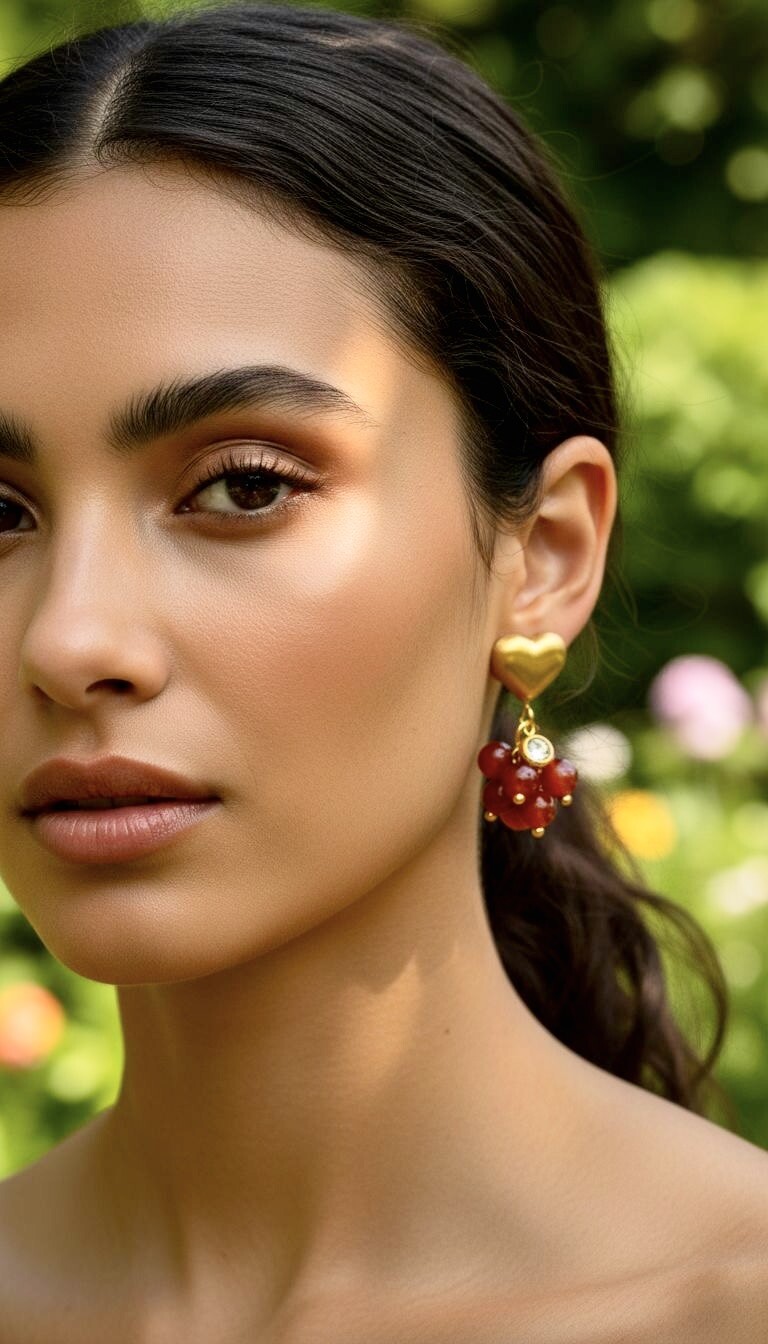 Grossiste ROSA - Boucles d'oreilles en acier inoxydable
