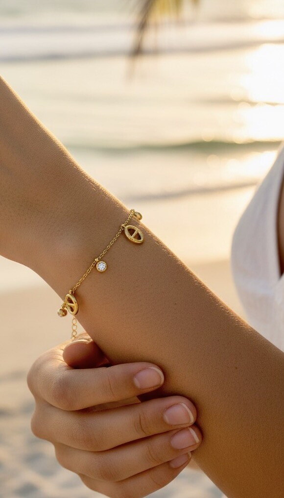 Mayorista ROSA - Pulsera de acero inoxidable