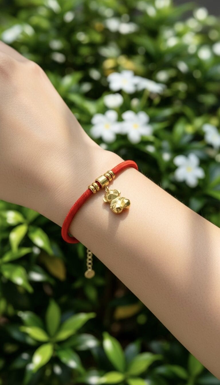 Grossista ROSA - Bracciale in acciaio inossidabile e tessuto