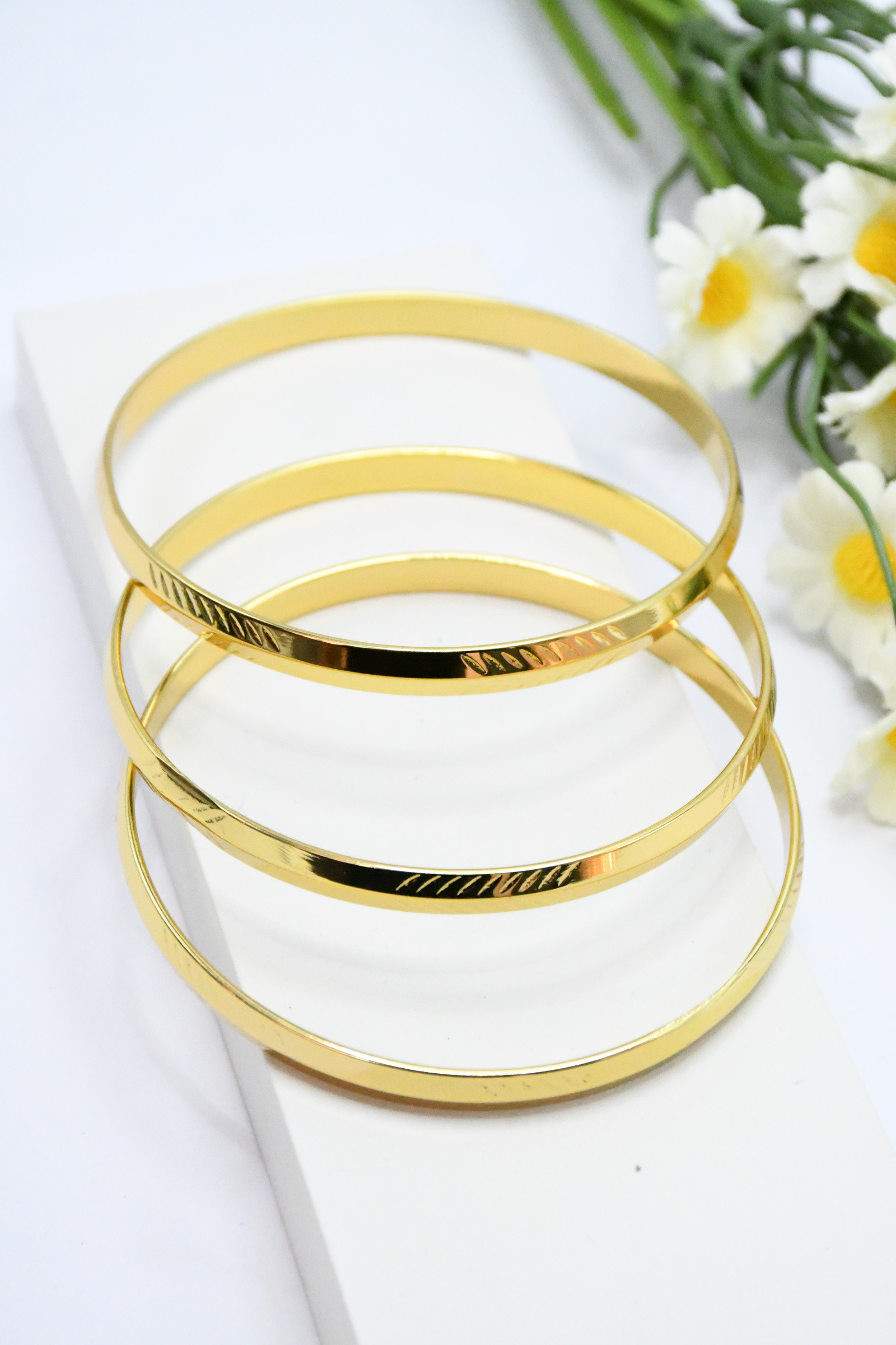 Wholesaler ROSA - 3 stainless steel bracelet