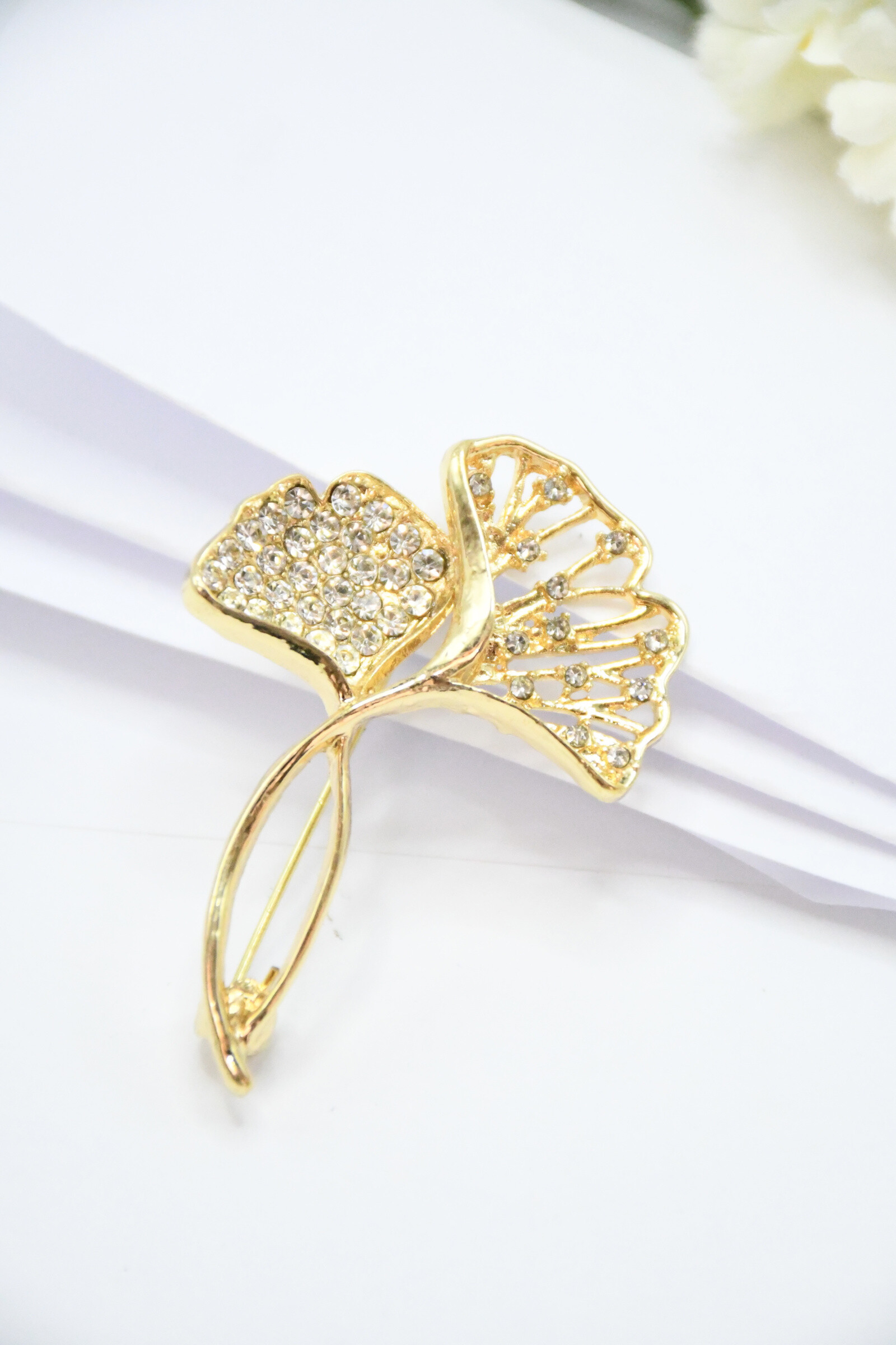 Mayorista ROSA - Broches chapados en oro
