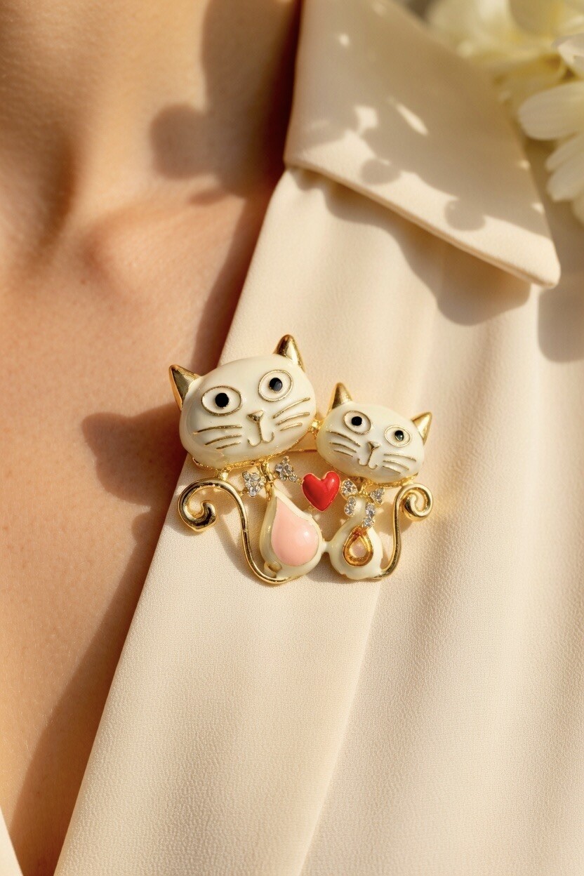 Grossiste ROSA - Broche fantaisie