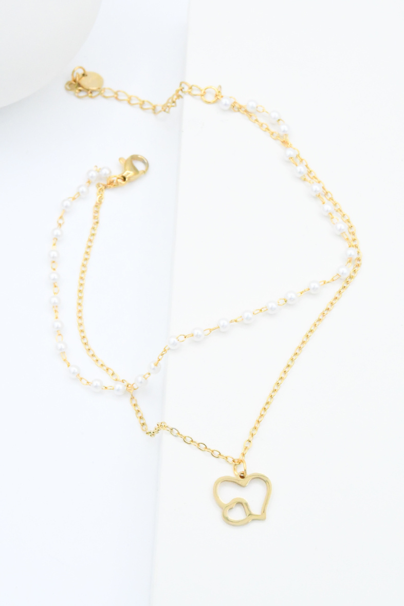 Wholesaler ROSA - Stainless steel anklets