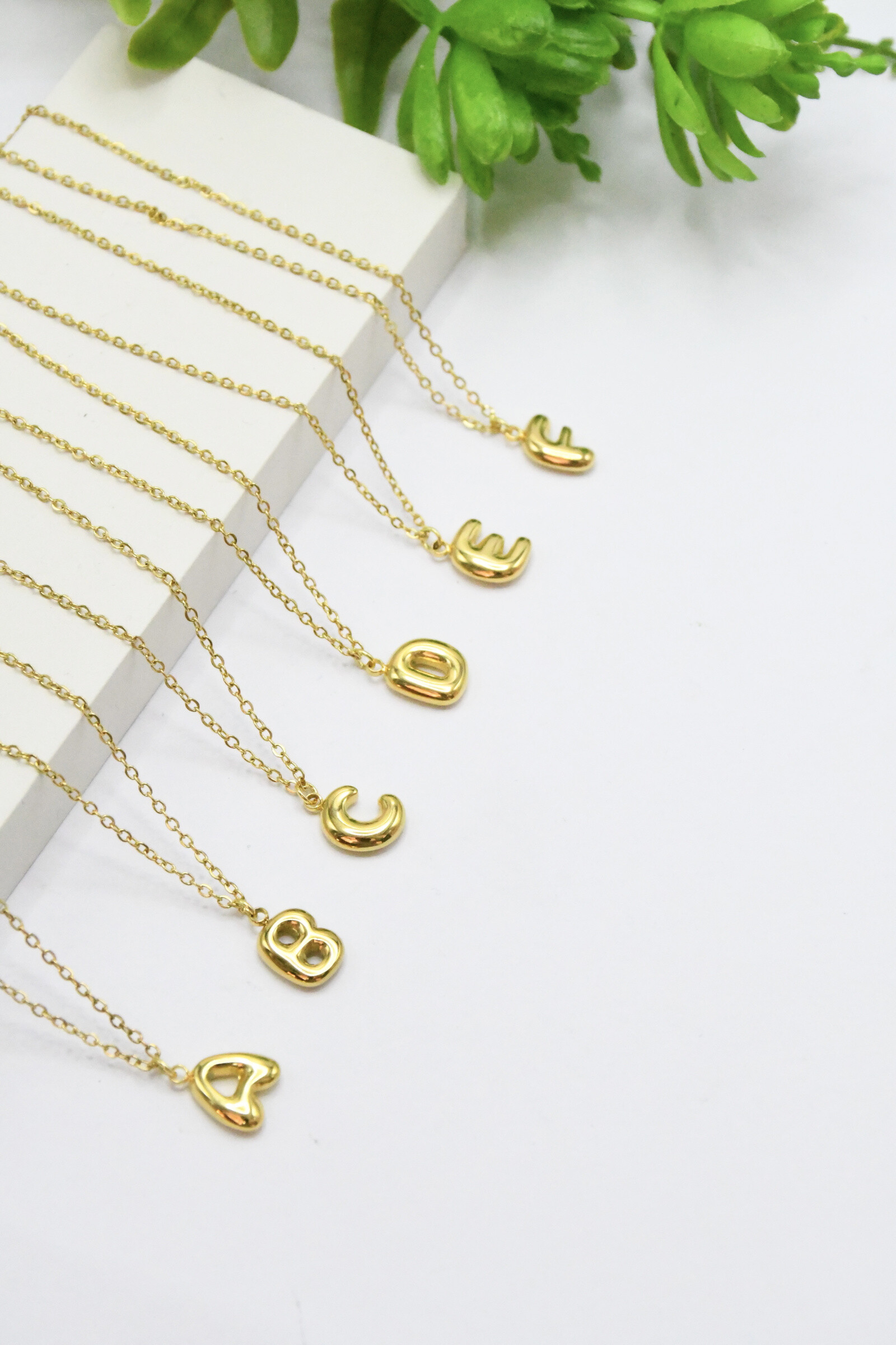 Wholesaler ROSA - Necklace all stainless steel letters