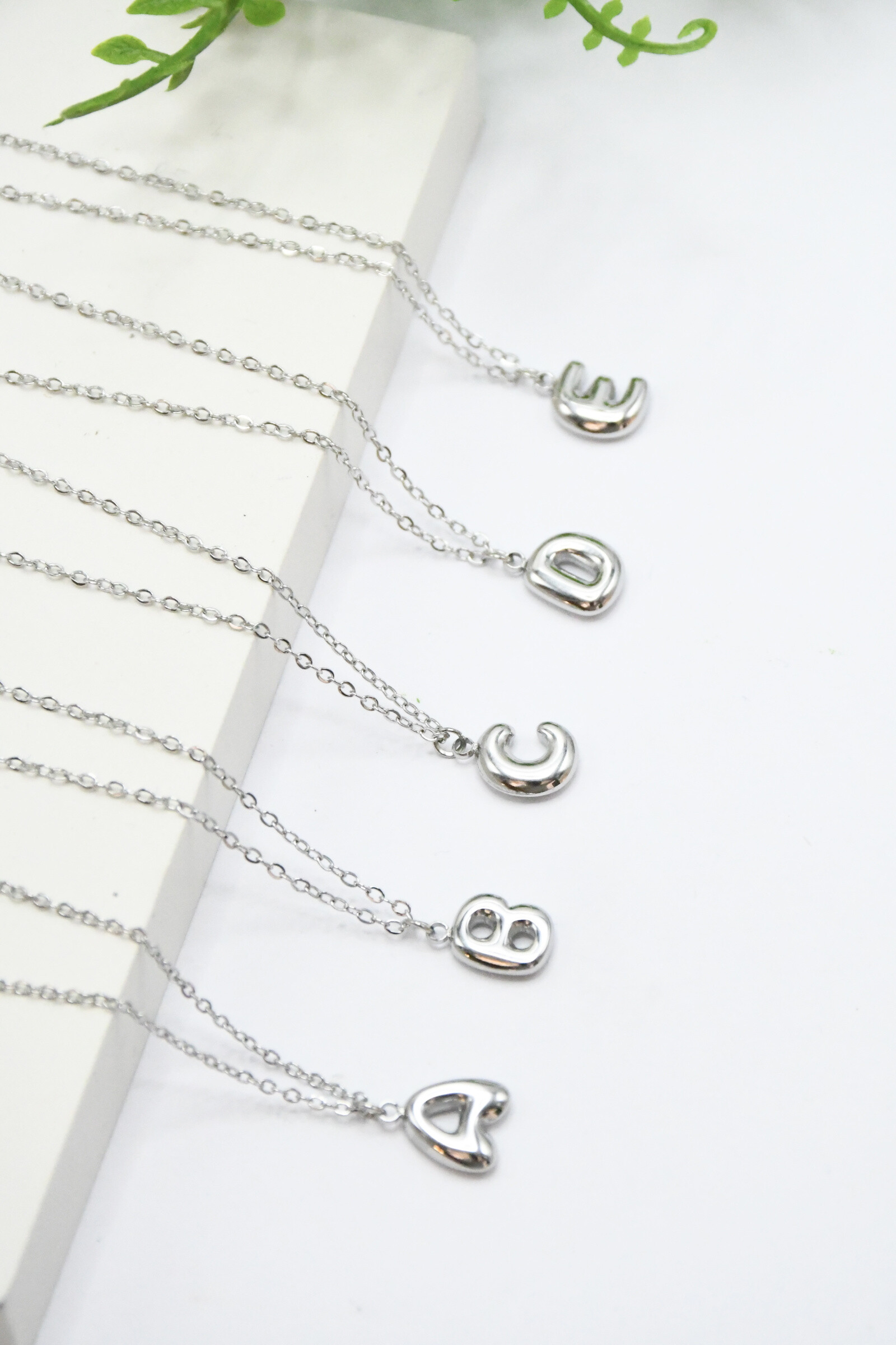 Wholesaler ROSA - Necklace all stainless steel letters
