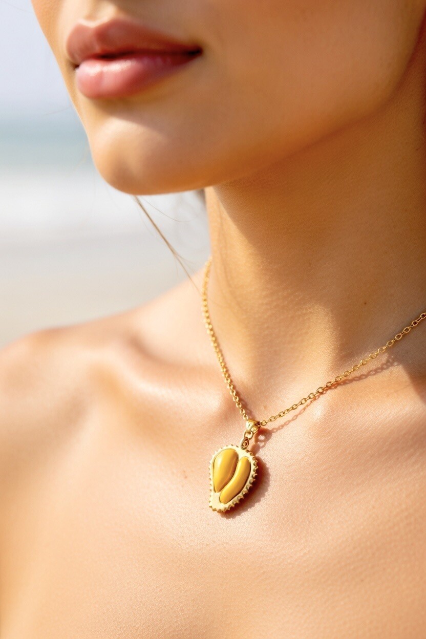 Wholesaler ROSA - Durian stainless steel necklace