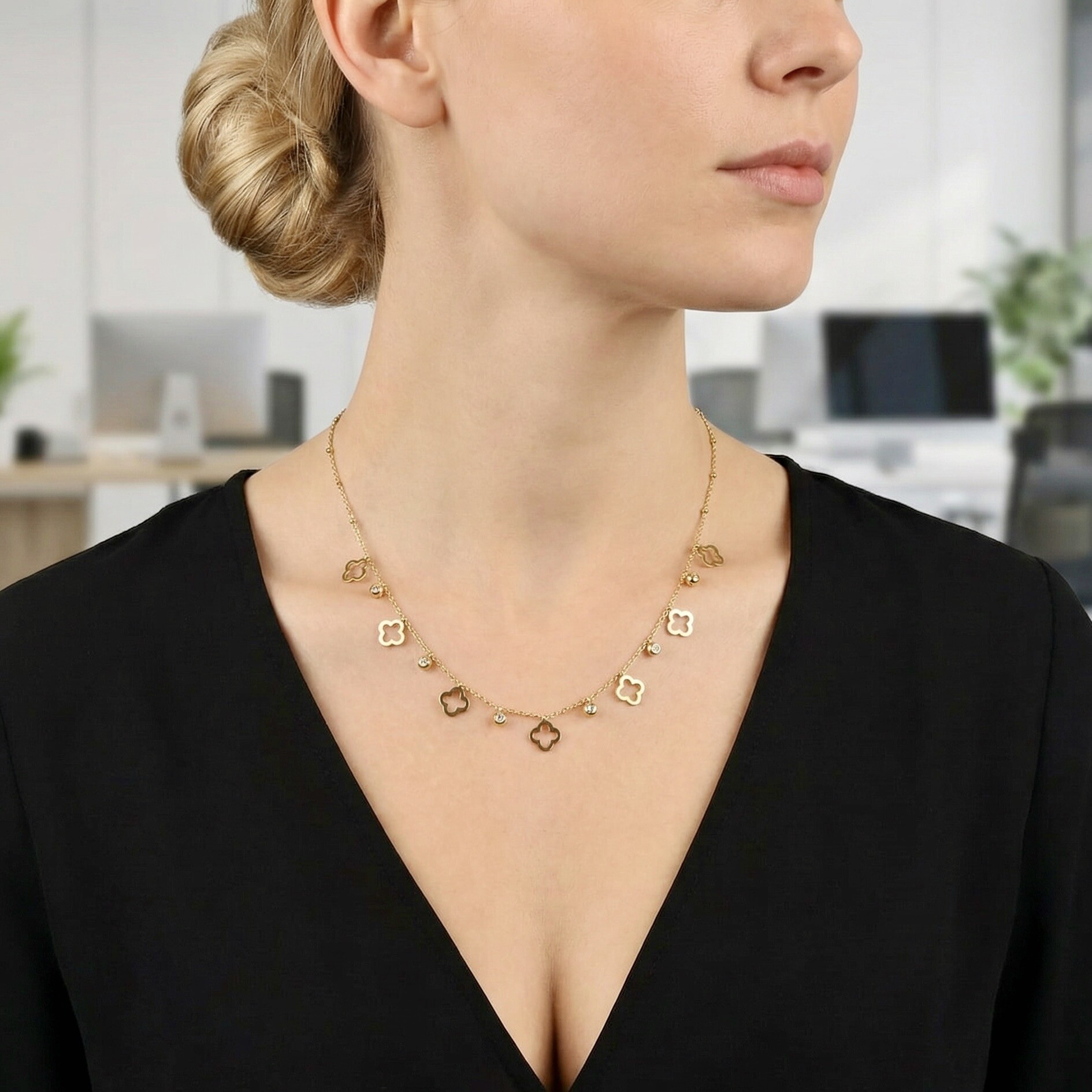 Wholesaler ROSA - Stainless steel necklace