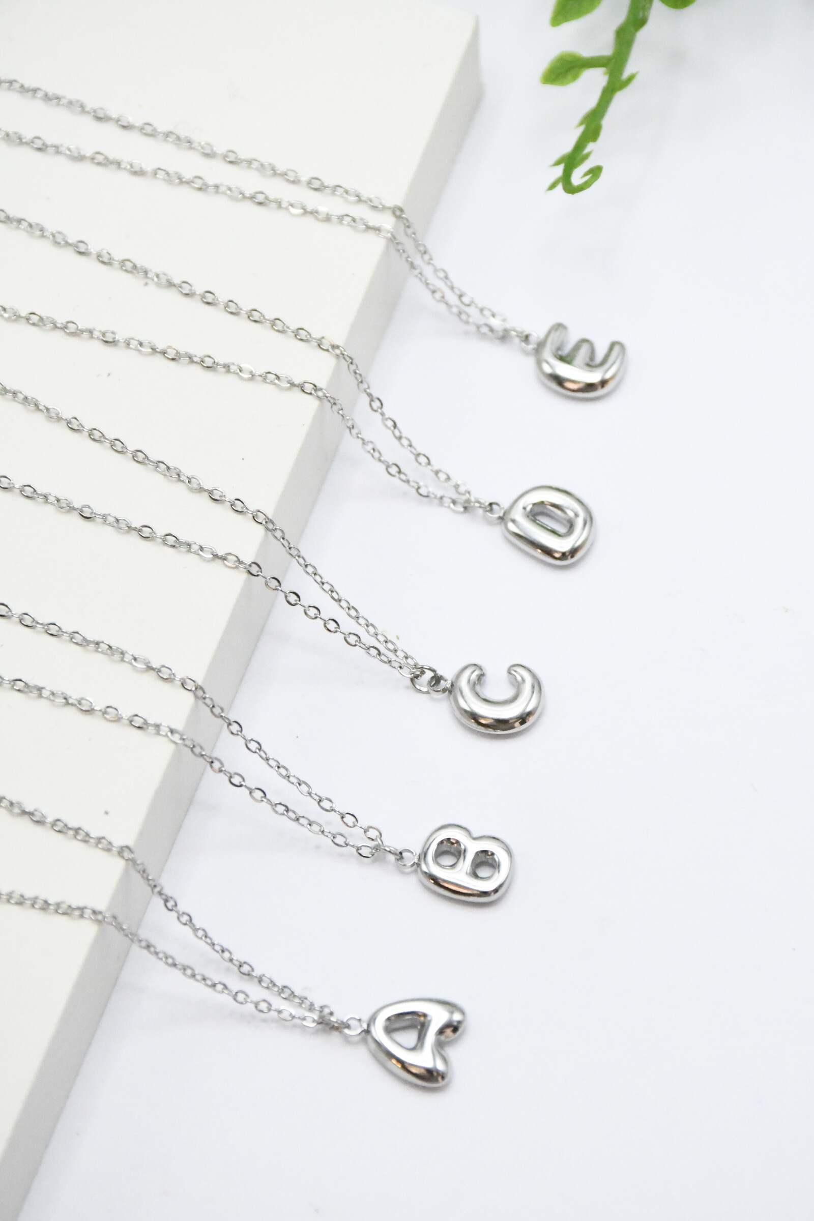 Wholesaler ROSA - Necklace all stainless steel letters