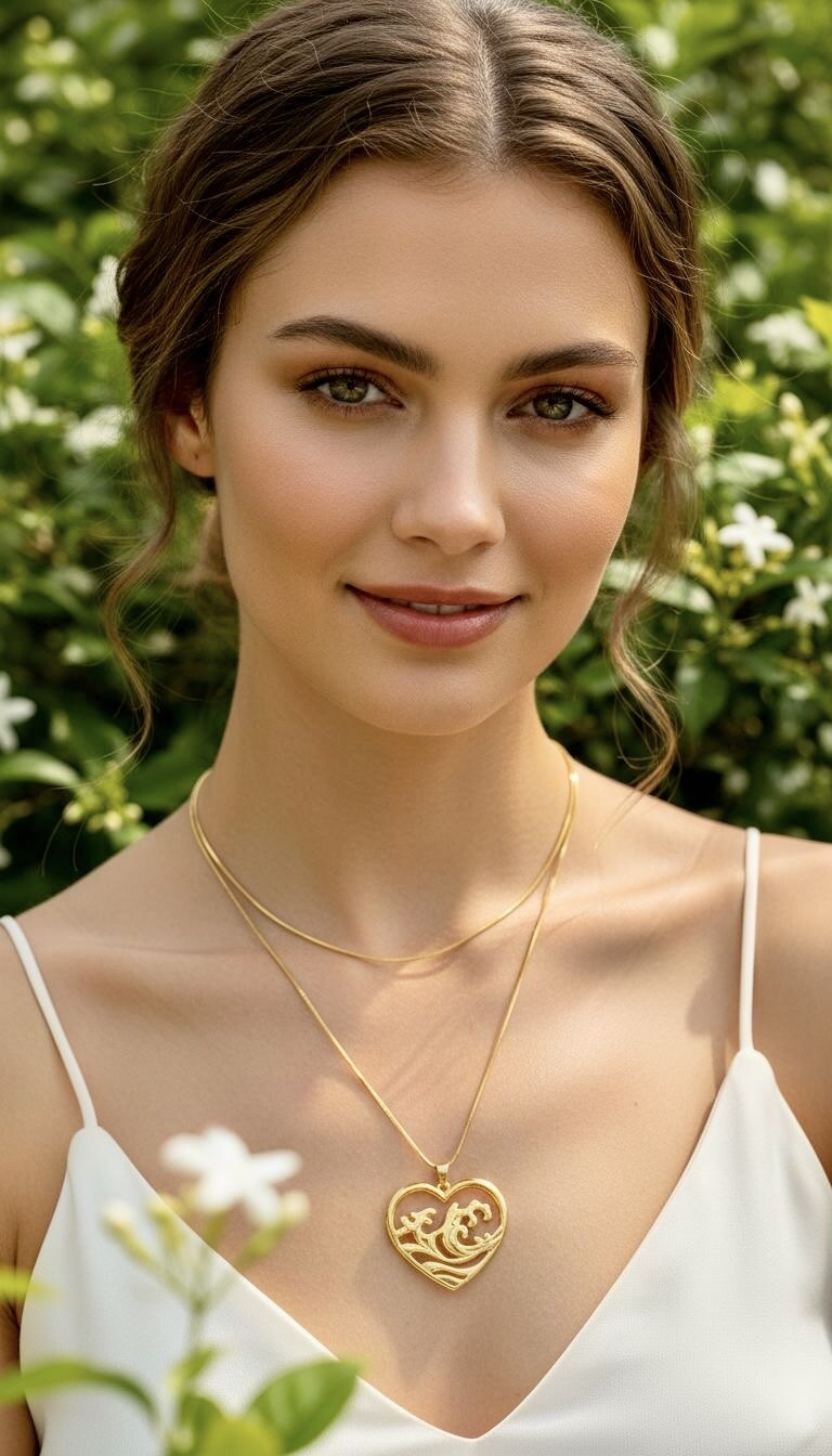 Wholesaler ROSA - Stainless steel long necklace 120cm