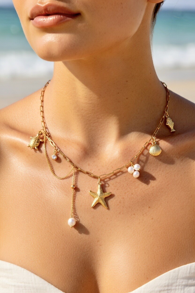 Mayorista ROSA - Collar de acero inoxidable