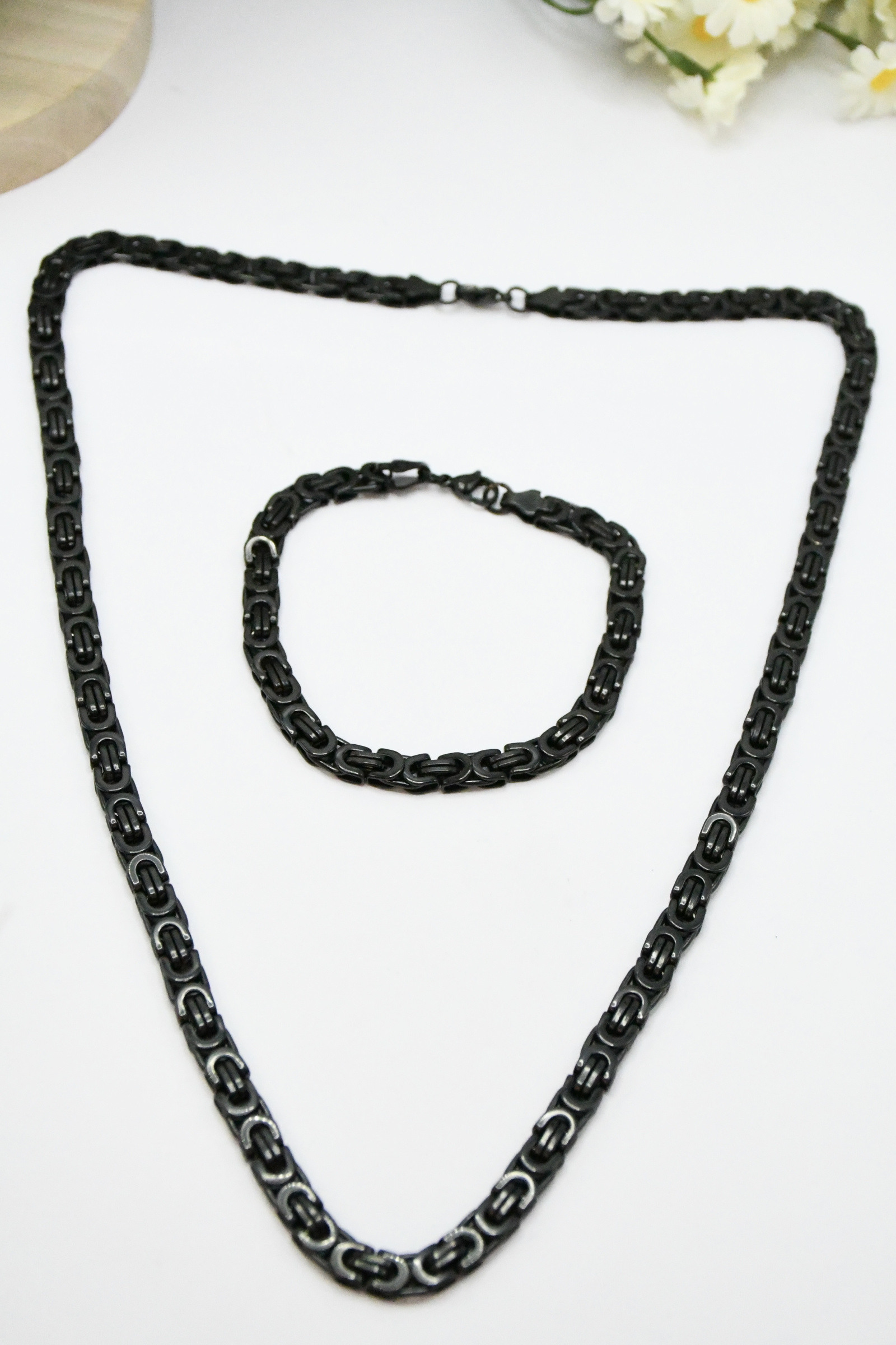 Wholesaler ROSA - Stainless steel jewelry set
