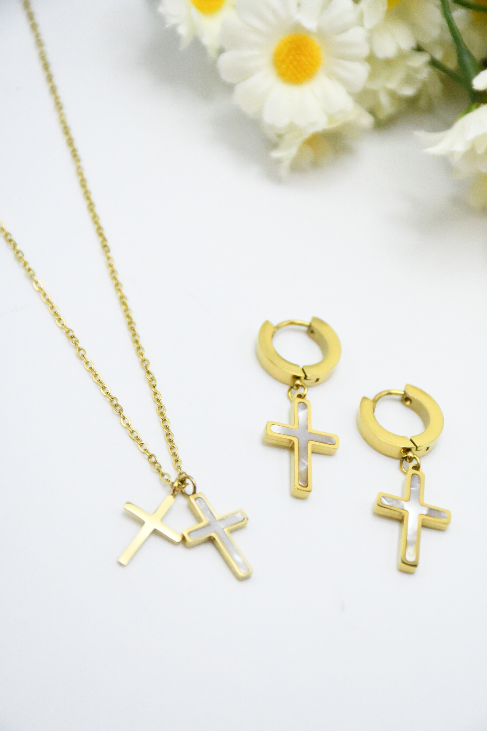 Wholesaler ROSA - Stainless steel cross set