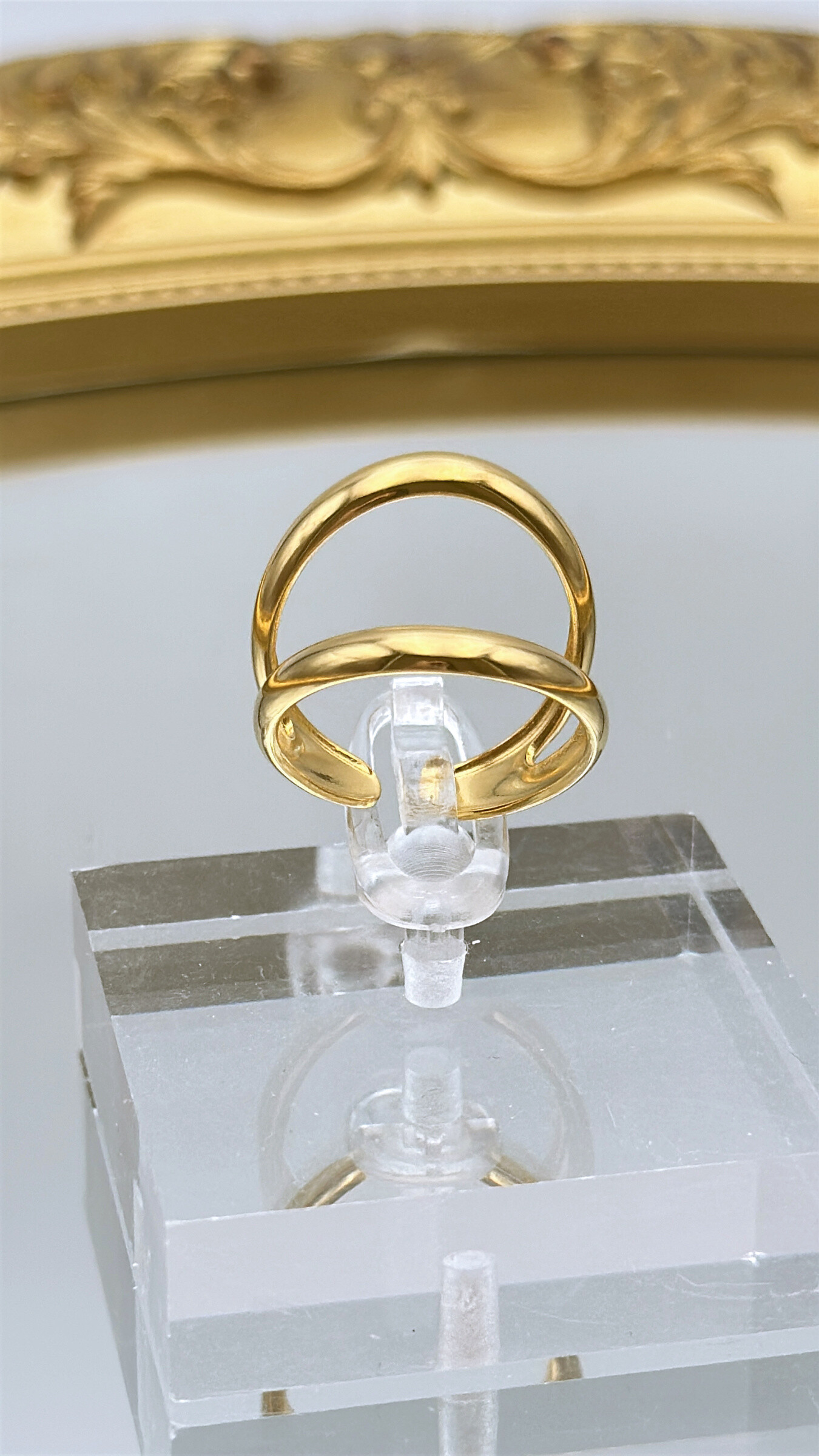 Grossista ROSE PINK - Anello in acciaio inossidabile regolabile