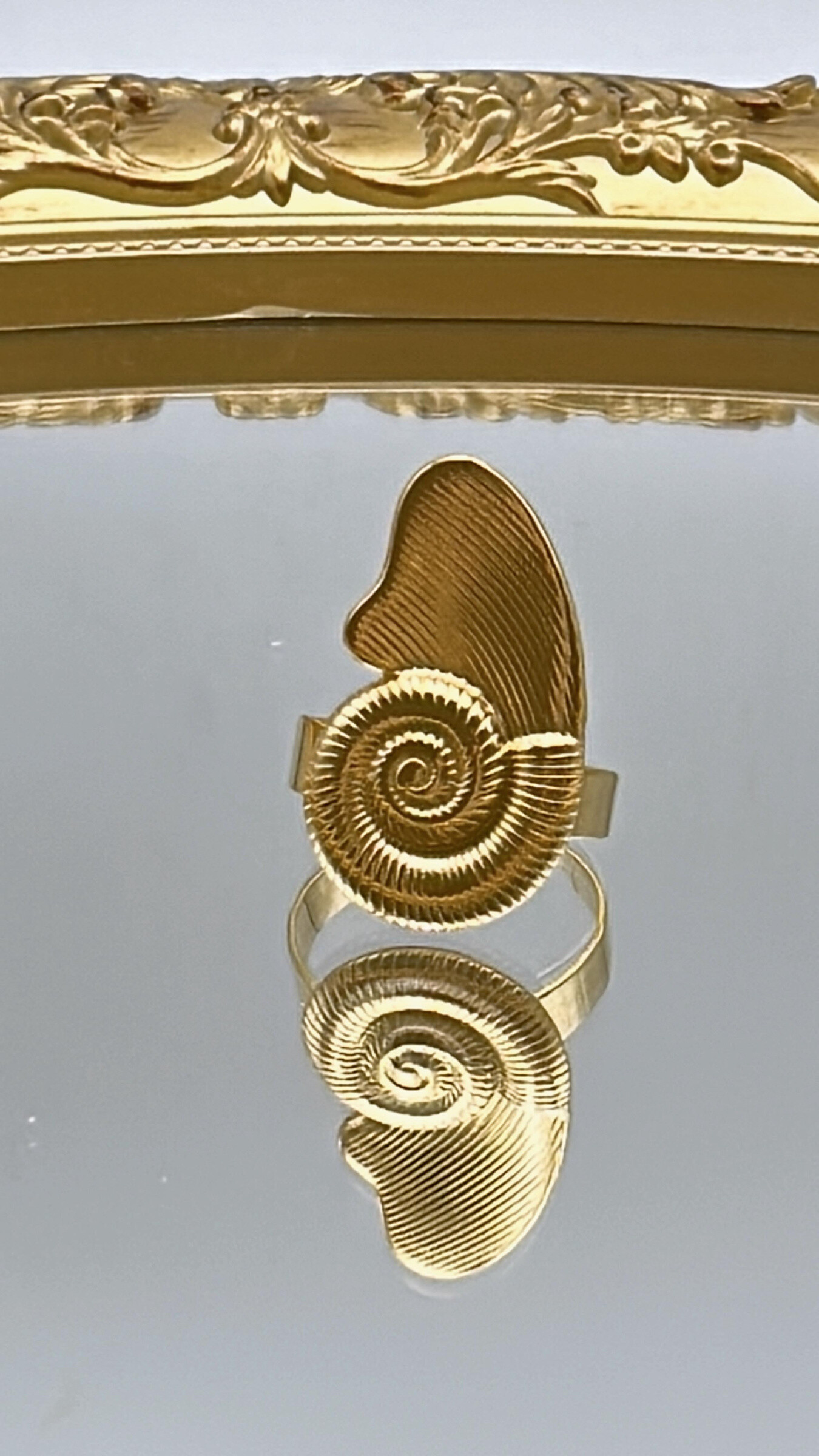 Grossista ROSE PINK - Anello in acciaio inossidabile regolabile