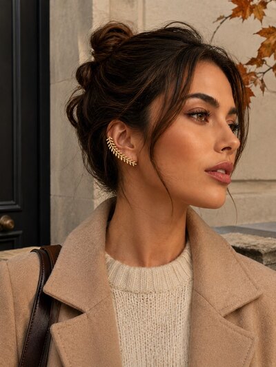 Mayorista ROSE PINK - Pendientes de acero inoxidable Mayorista ROSE PINK - Pendientes de acero inoxidable