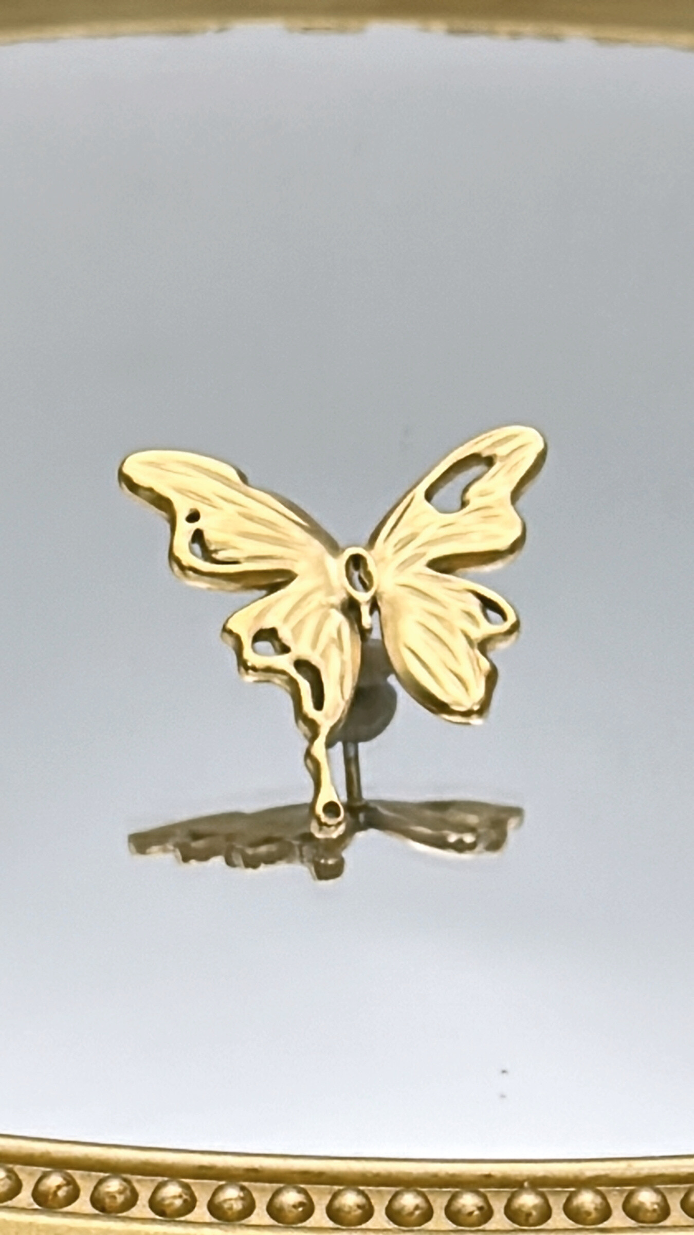 Grossiste ROSE PINK - PIN'S PAPILLON EN ACIER INOXYDABLE