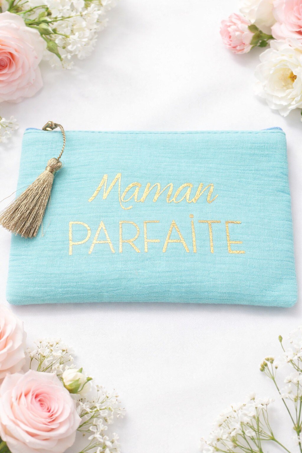 Wholesaler ROSE PINK - "Perfect mom" pouch