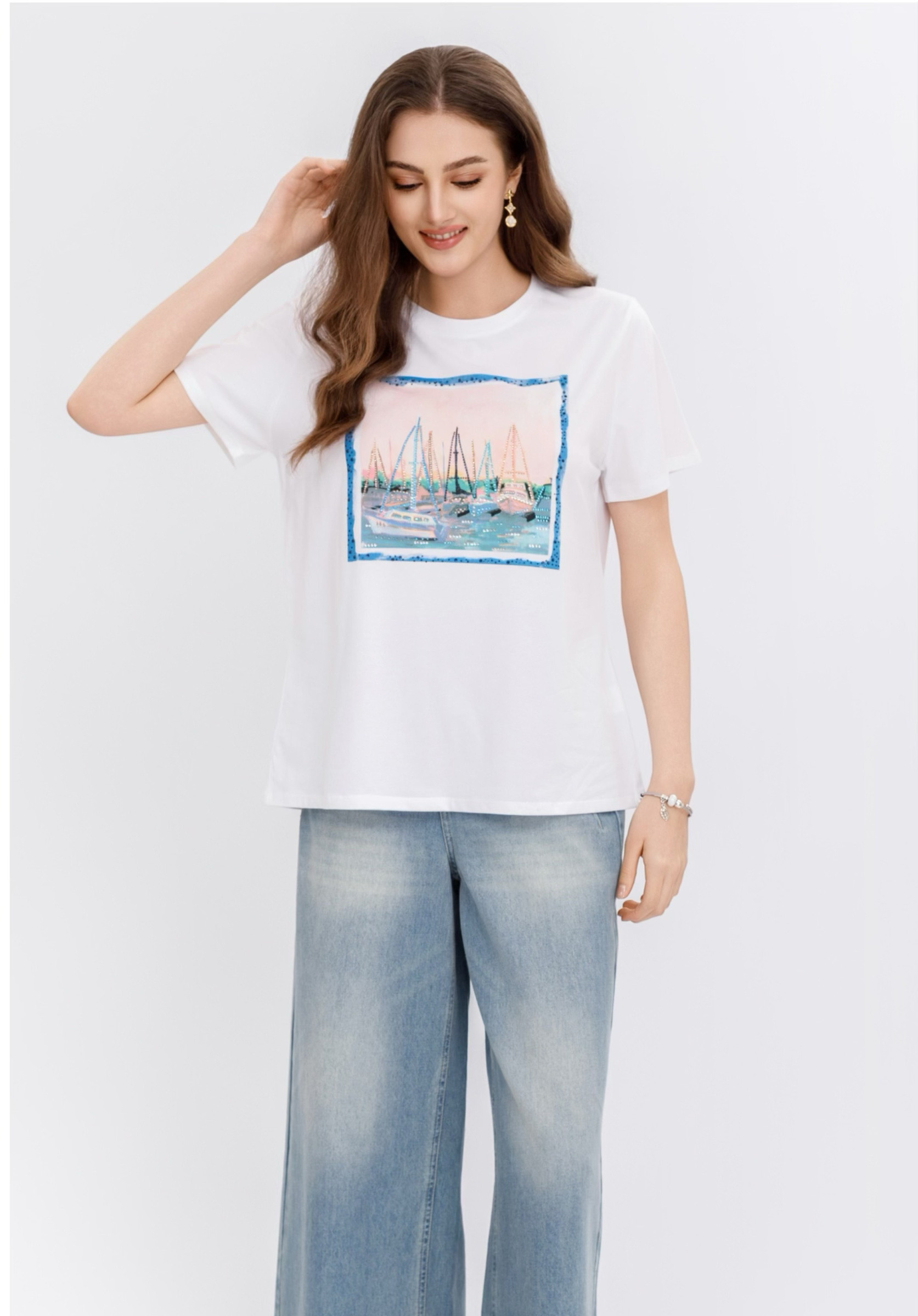 Großhändler ROSELLA SRL - BEDRUCKTES T-SHIRT