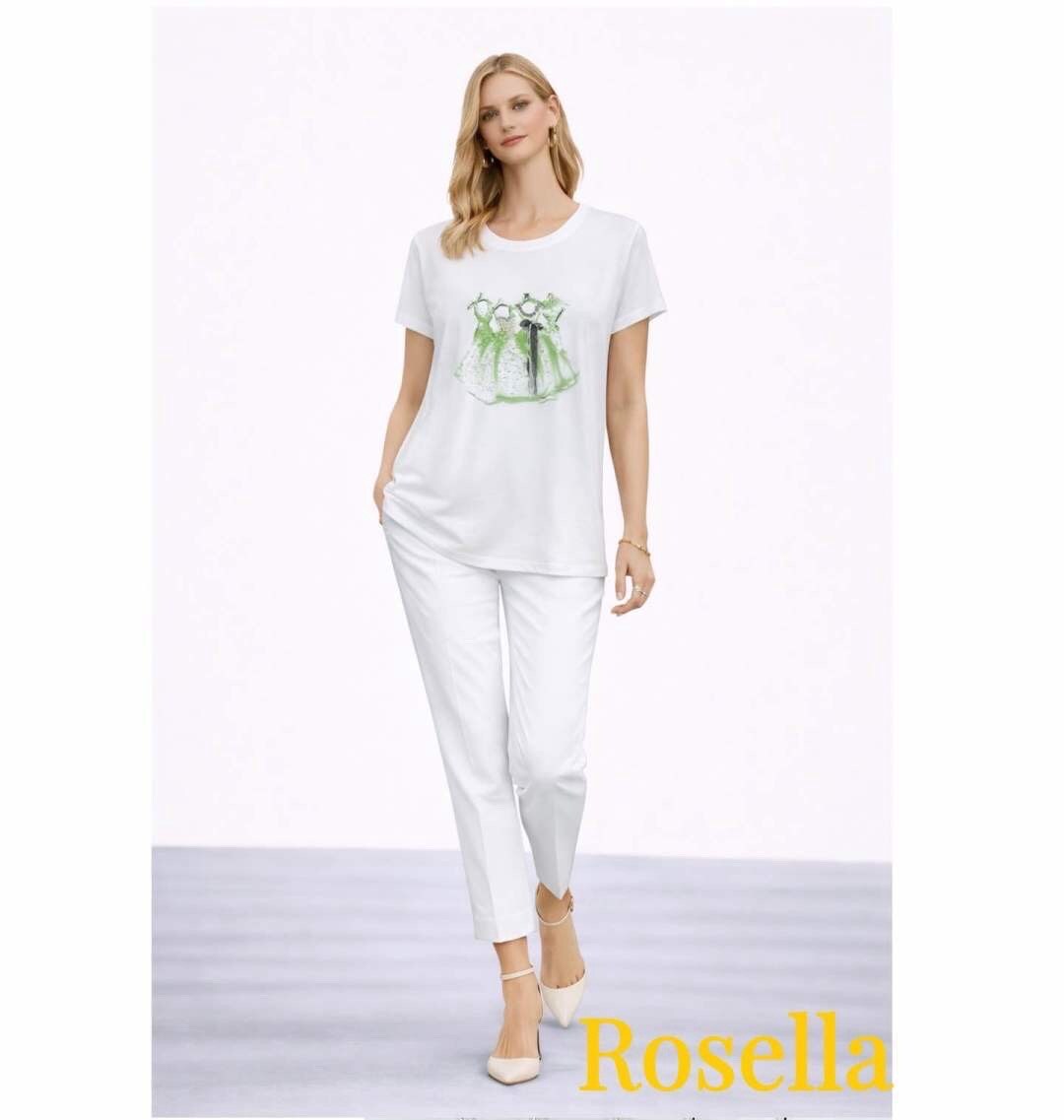 Wholesaler ROSELLA SRL - T-SHIRT WITH LACE