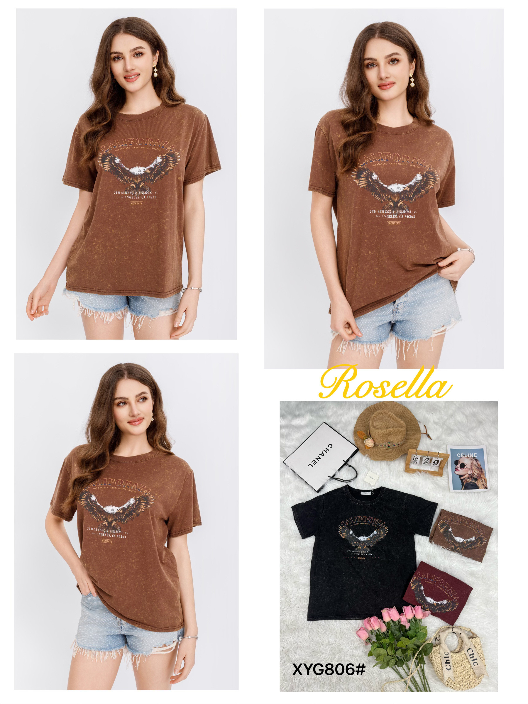 Wholesaler ROSELLA SRL - PRINTED T-SHIRT