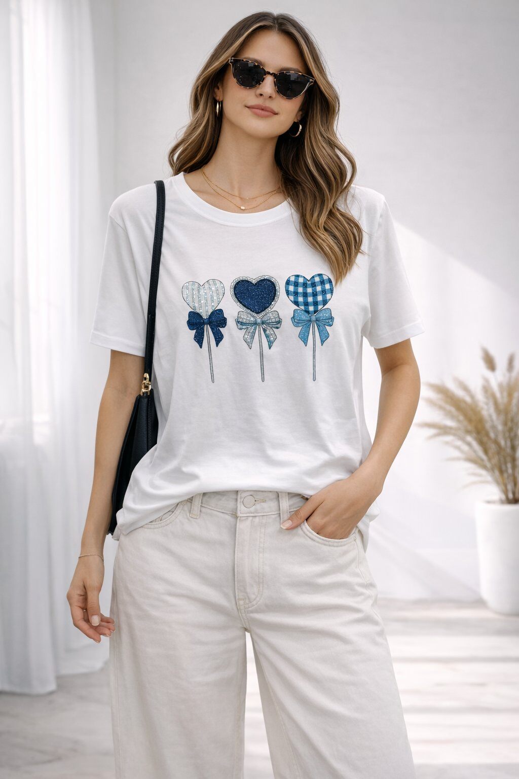 Mayorista ROSELLA SRL - CAMISETA CON CORAZONES