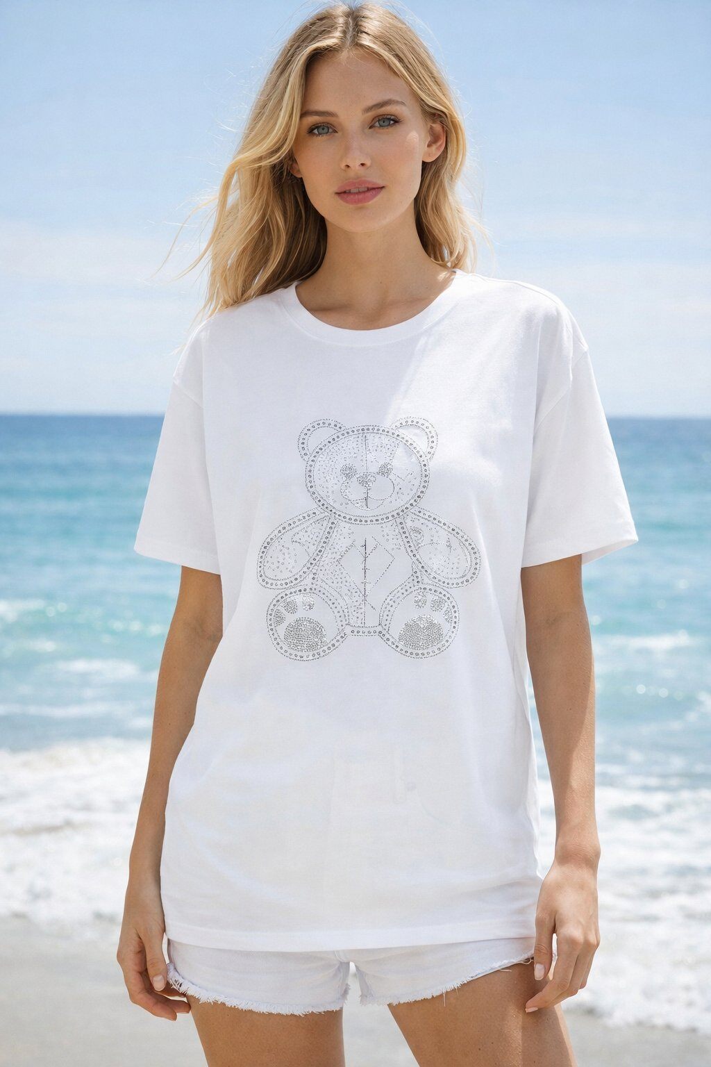 Grossiste ROSELLA SRL - T-SHIRT AVEC DIAMANTS