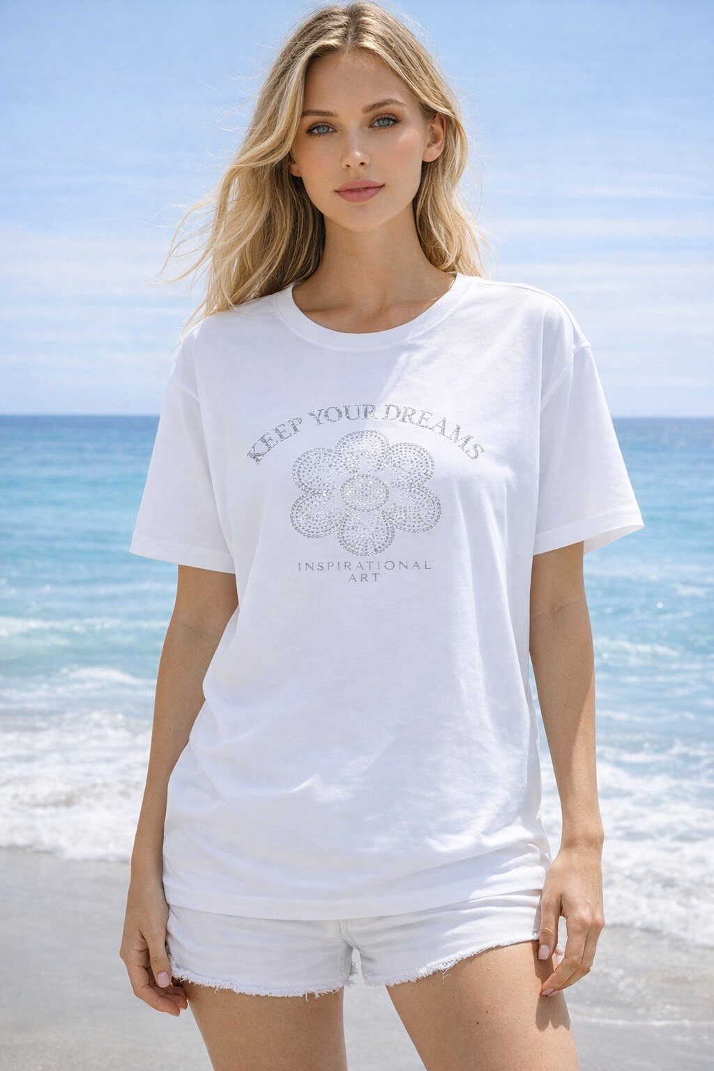 Grossiste ROSELLA SRL - T-SHIRT AVEC DIAMANTS