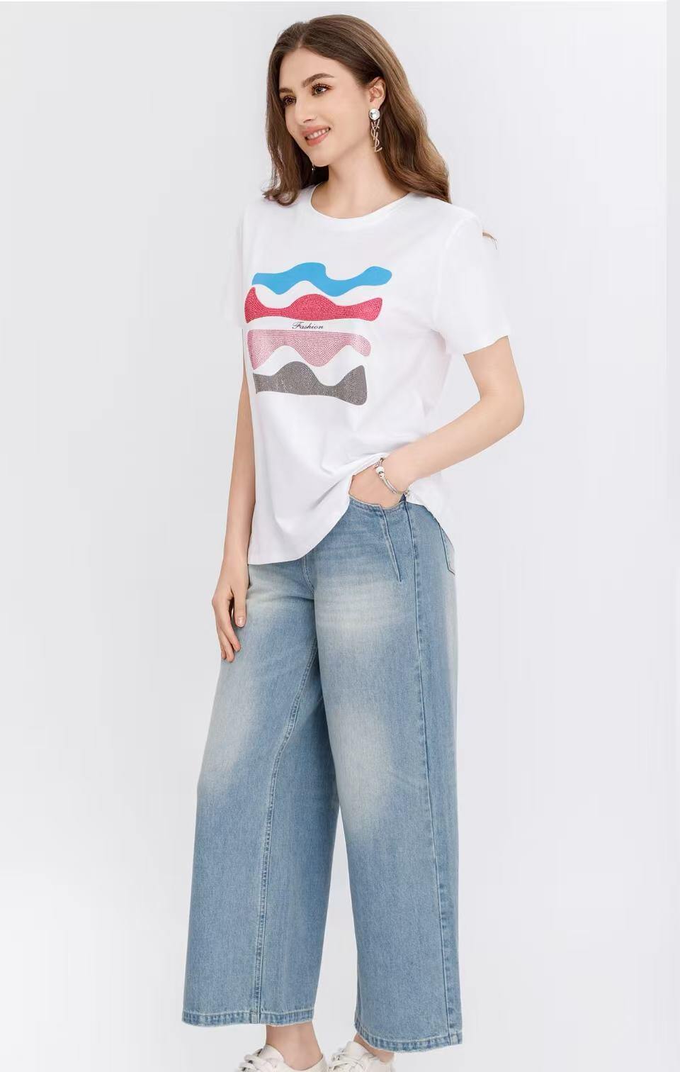 Wholesaler ROSELLA SRL - PRINTED T-SHIRT