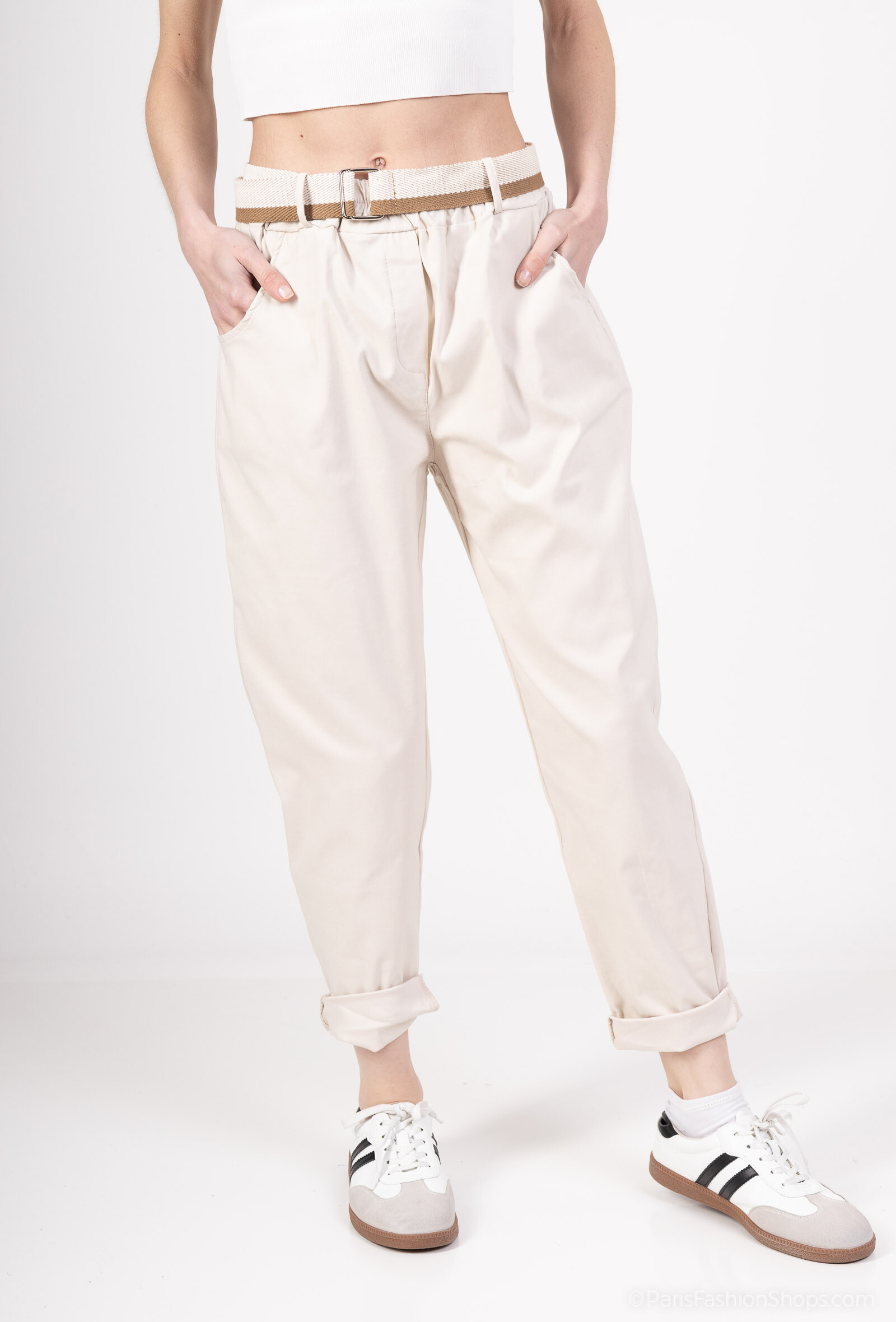 Wholesaler ROSEMARY COLLECTION - Pants with belt