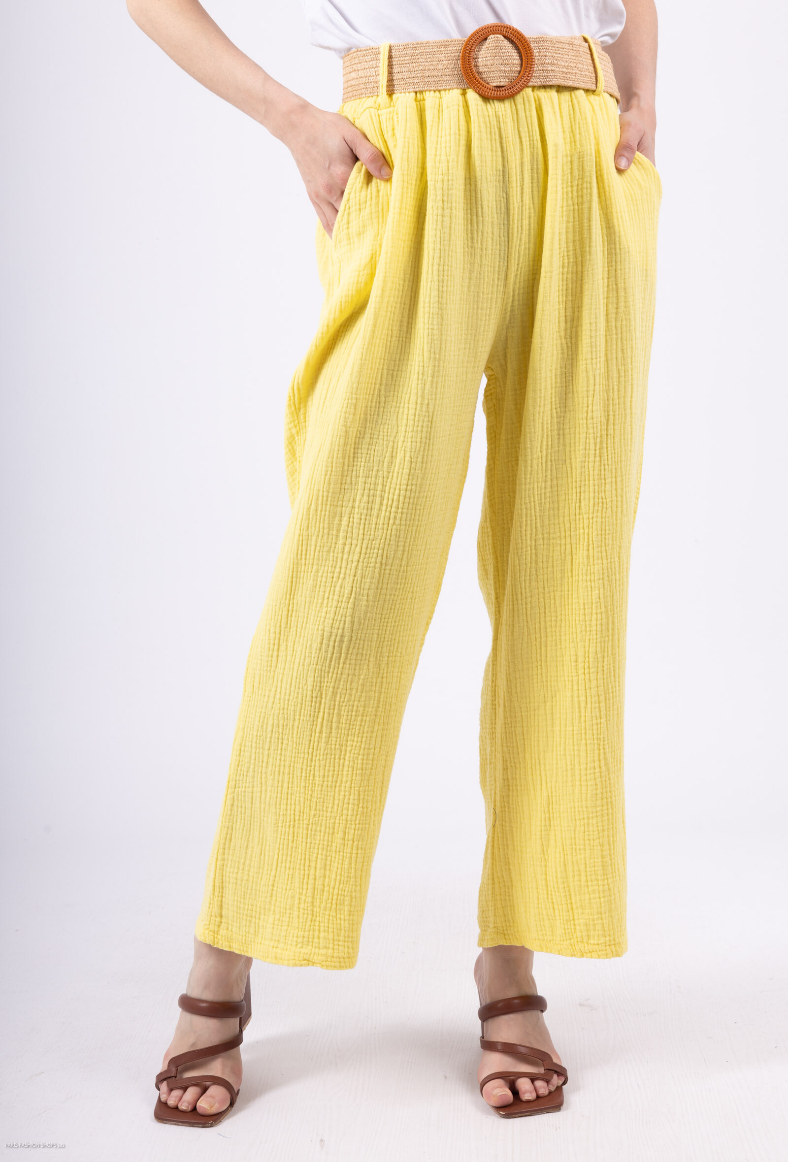 Wholesaler ROSEMARY COLLECTION - Cotton gauze pants