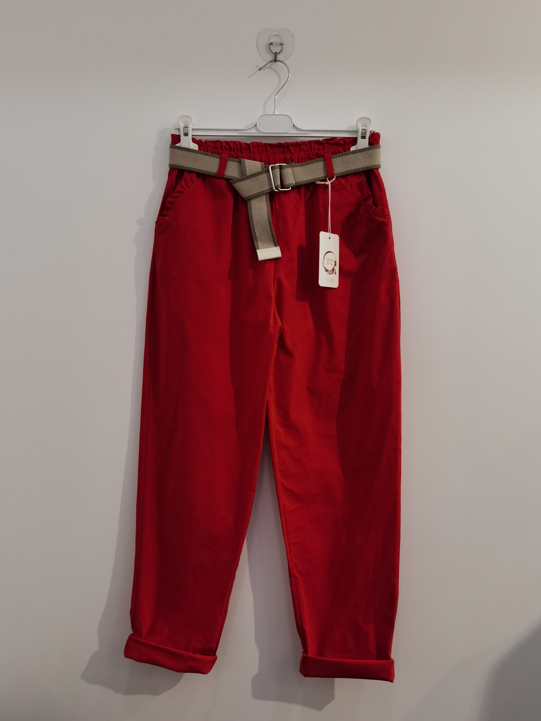 Grossista ROSEMARY COLLECTION - Pantaloni con cintura