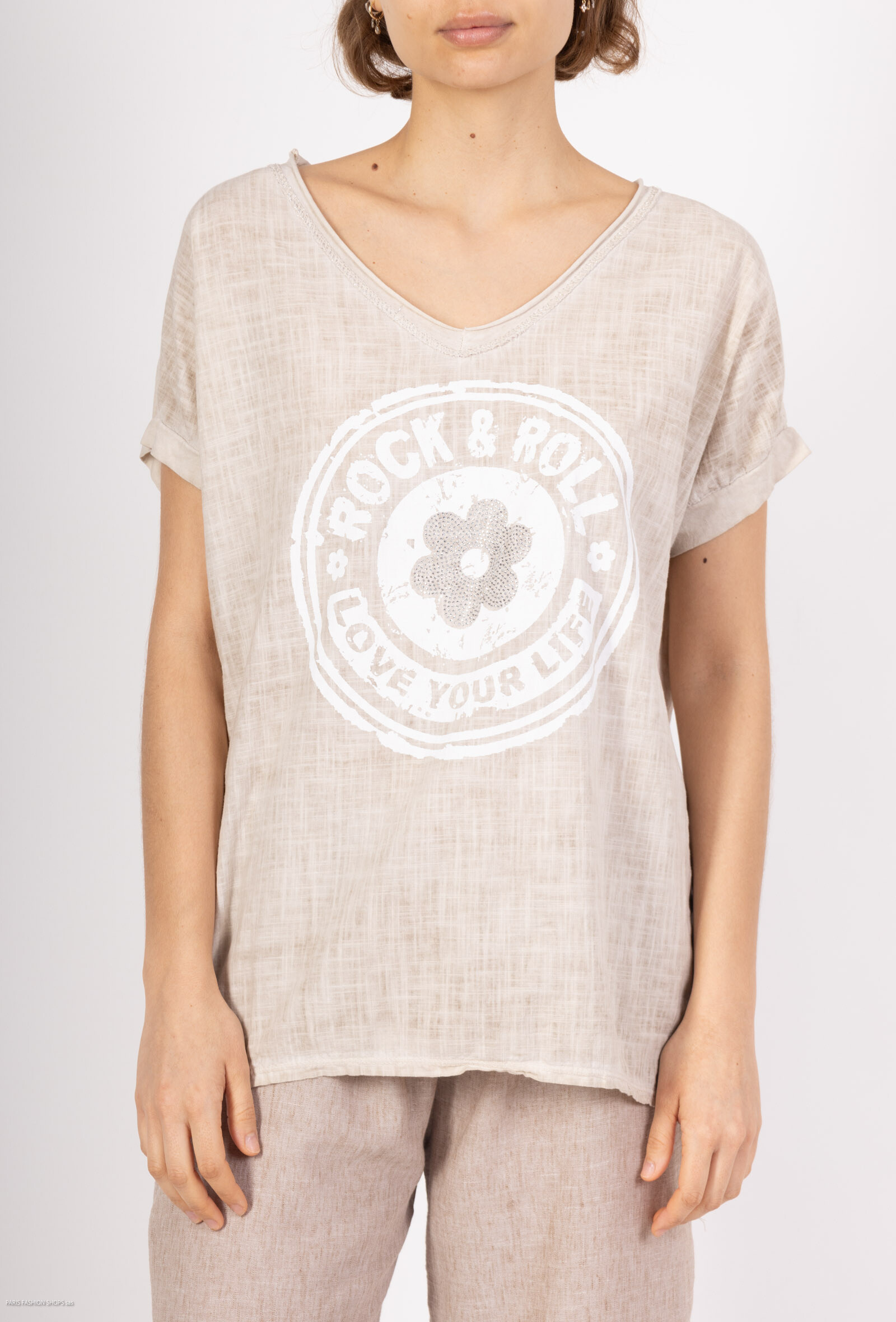 Wholesaler ROSEMARY COLLECTION - Printed top