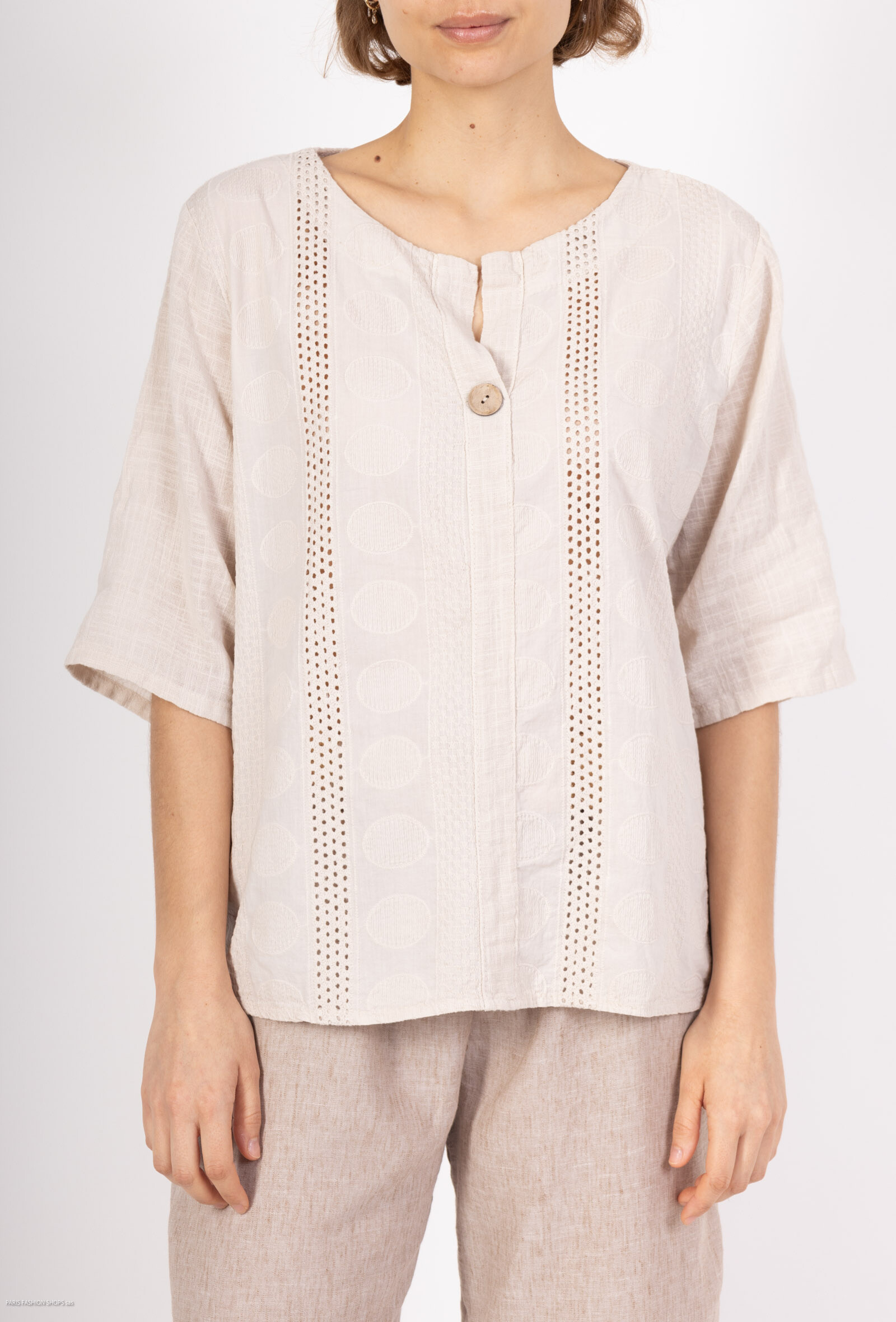 Wholesaler ROSEMARY COLLECTION - Embroidered top