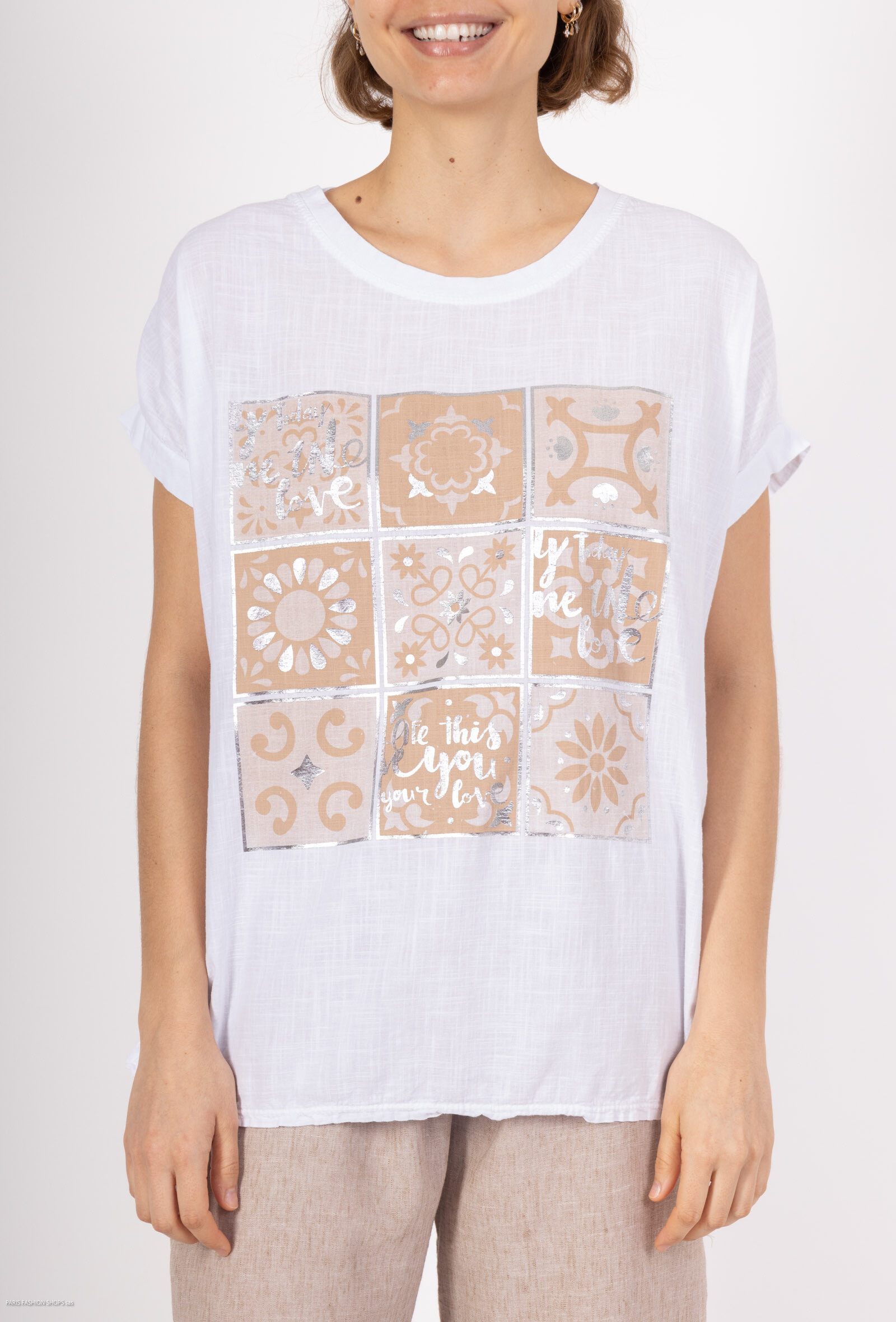 Wholesaler ROSEMARY COLLECTION - Printed top