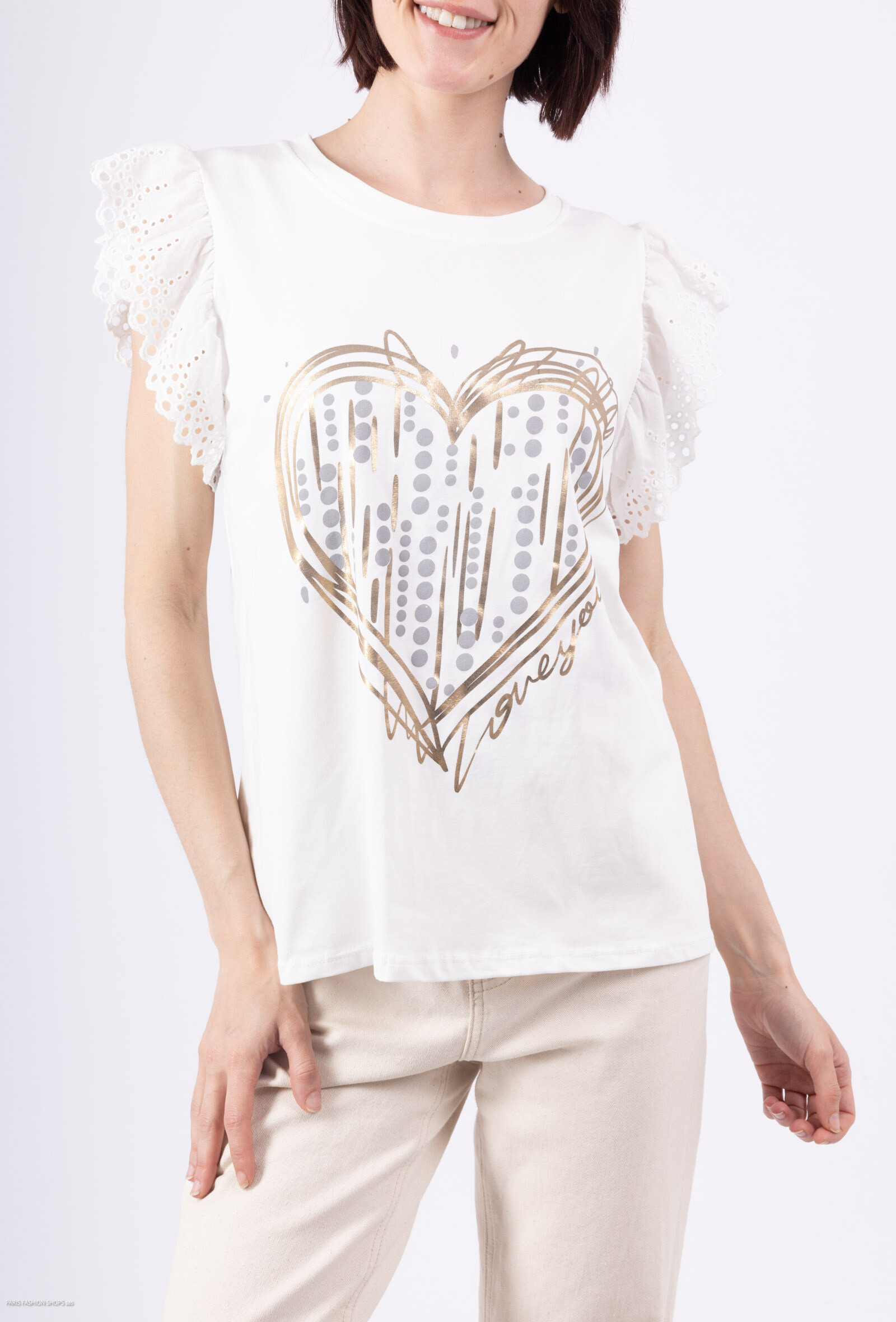 Wholesaler ROSEMARY COLLECTION - TOP with its original details. One size 38/40