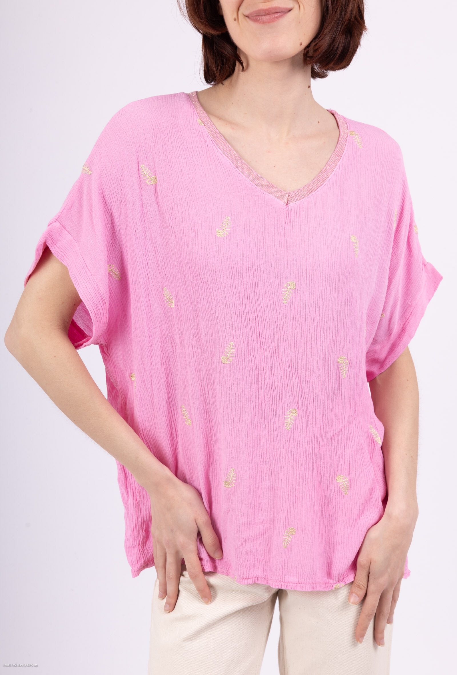 Wholesaler ROSEMARY COLLECTION - Top with fish
