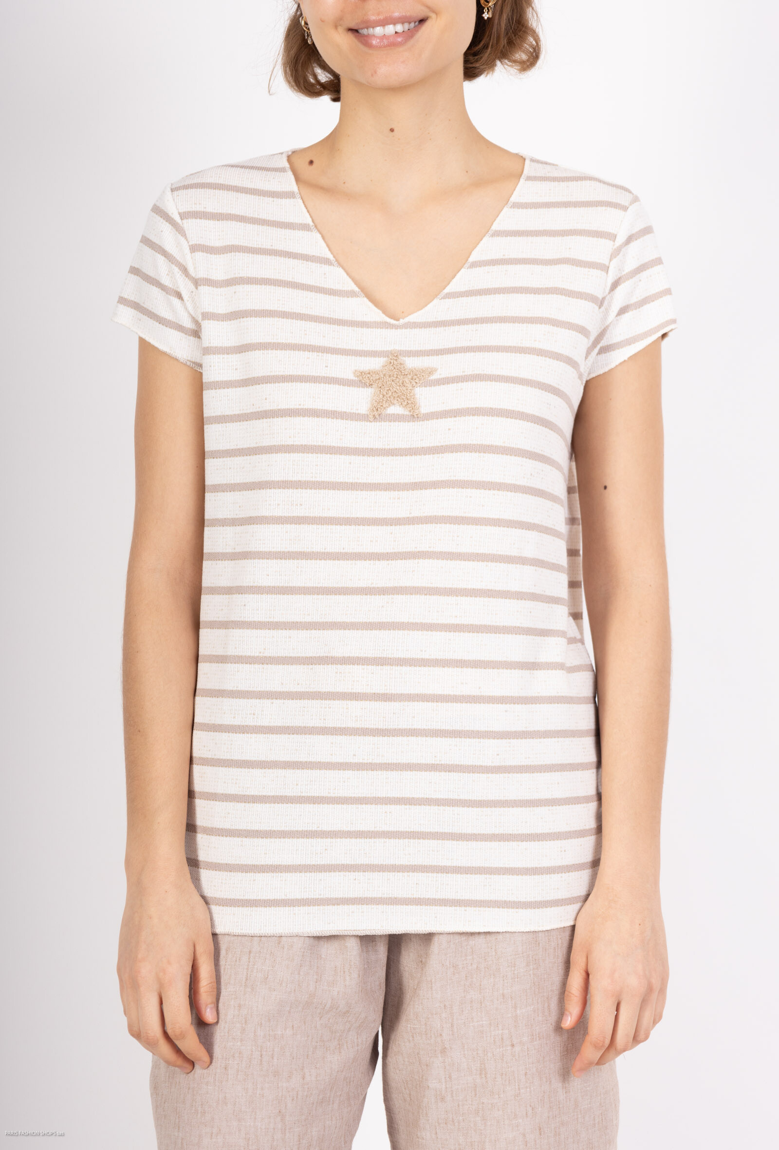 Wholesaler ROSEMARY COLLECTION - Striped top
