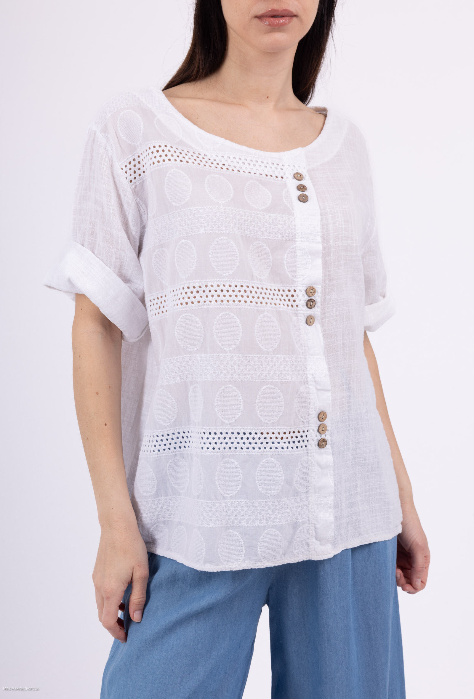 Wholesaler ROSEMARY COLLECTION - Embroidered top