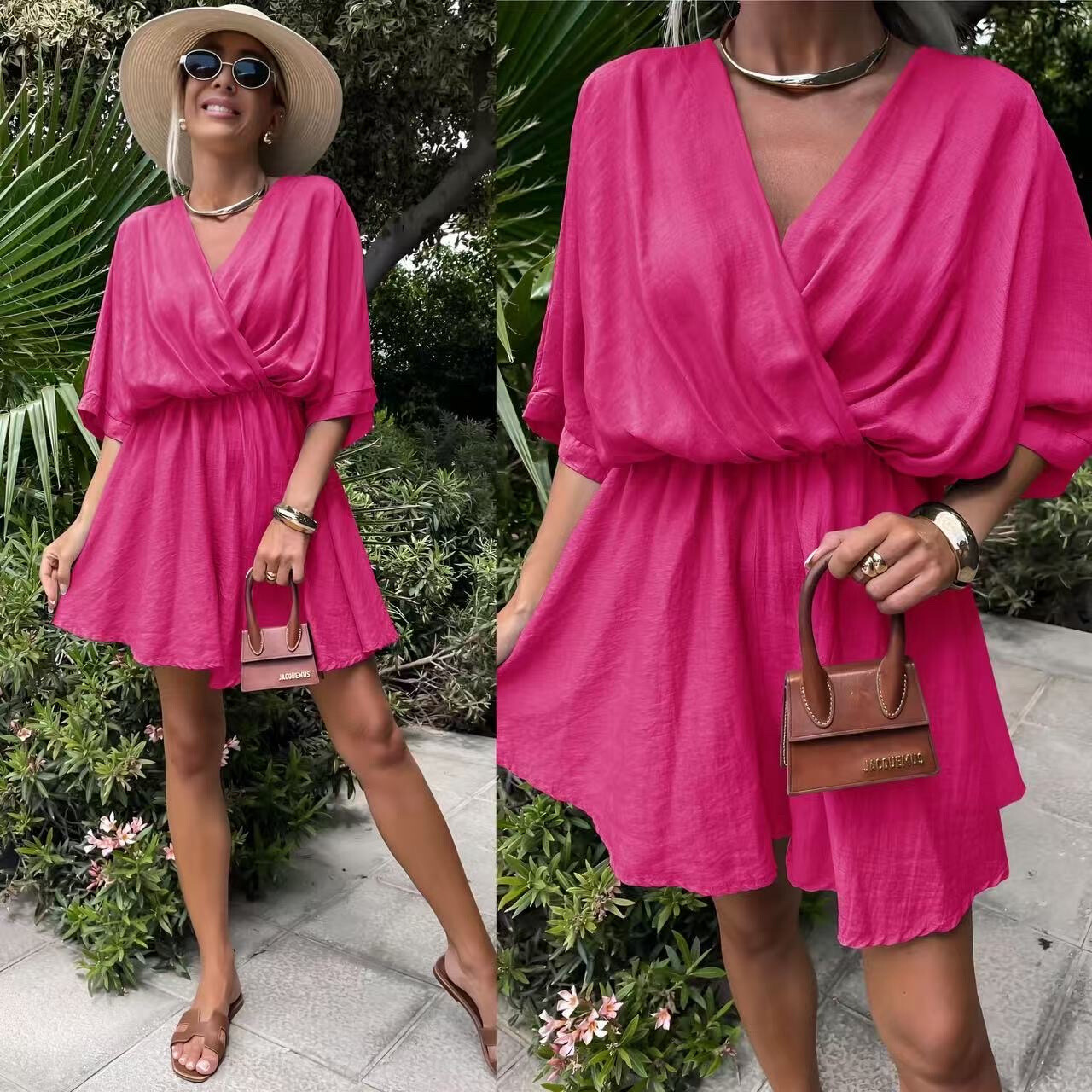 Wholesaler Rosy Days - United COMBI-SHORT in viscose