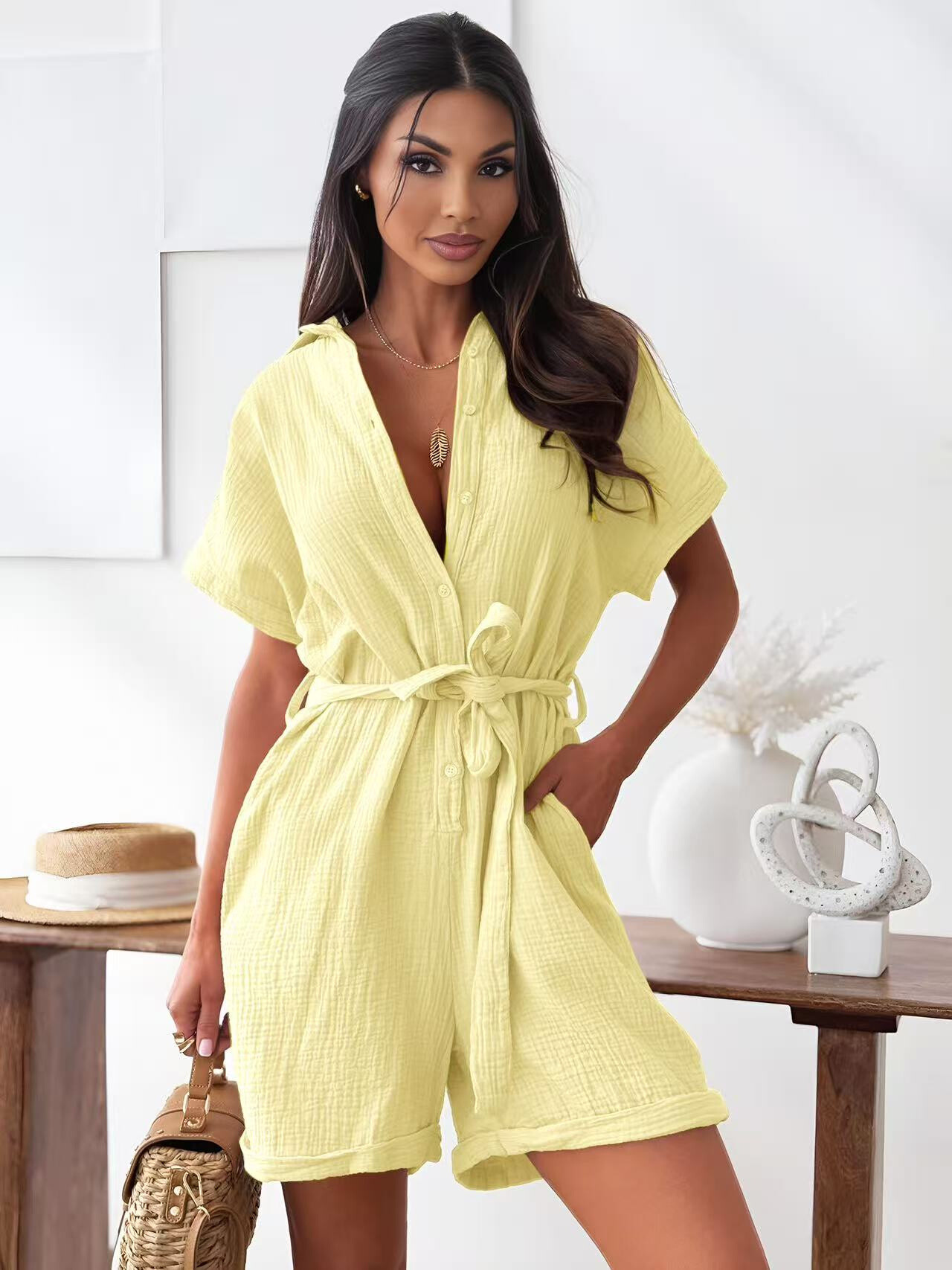 Cotton Gaze Gaze - Light Yellow 1 - thumbnail