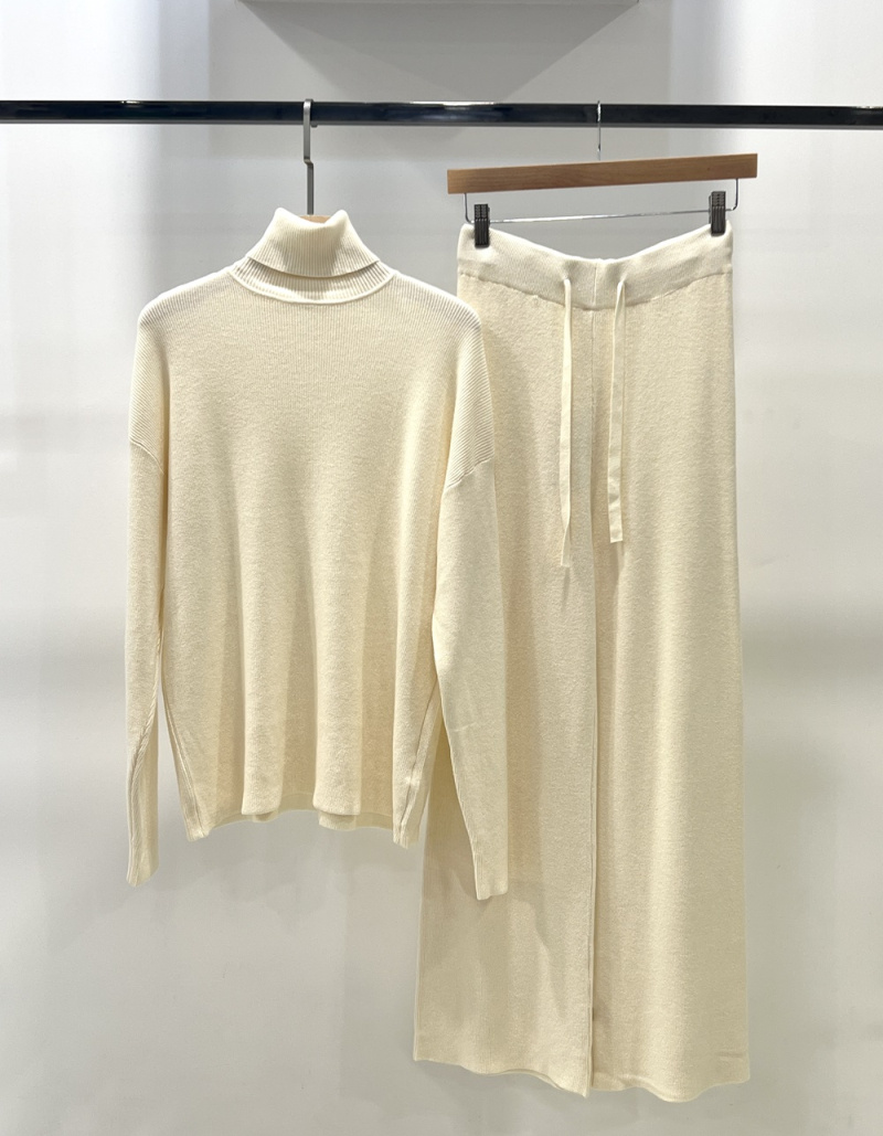 Grossiste Rosy Days - Ensemble pantalon col roulé en maille