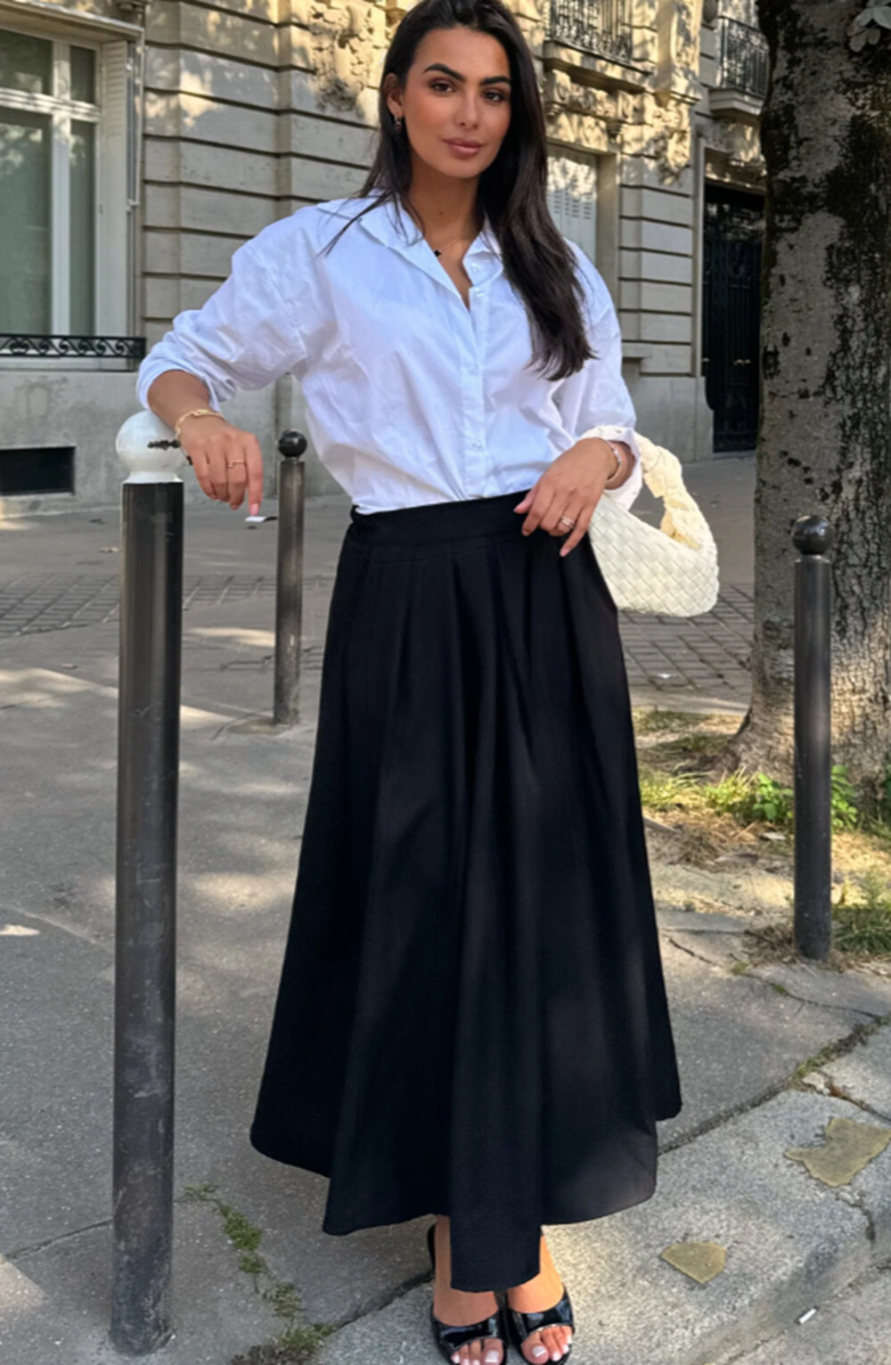 Wholesaler Rosy Days - Elegant long skirt with functional pockets