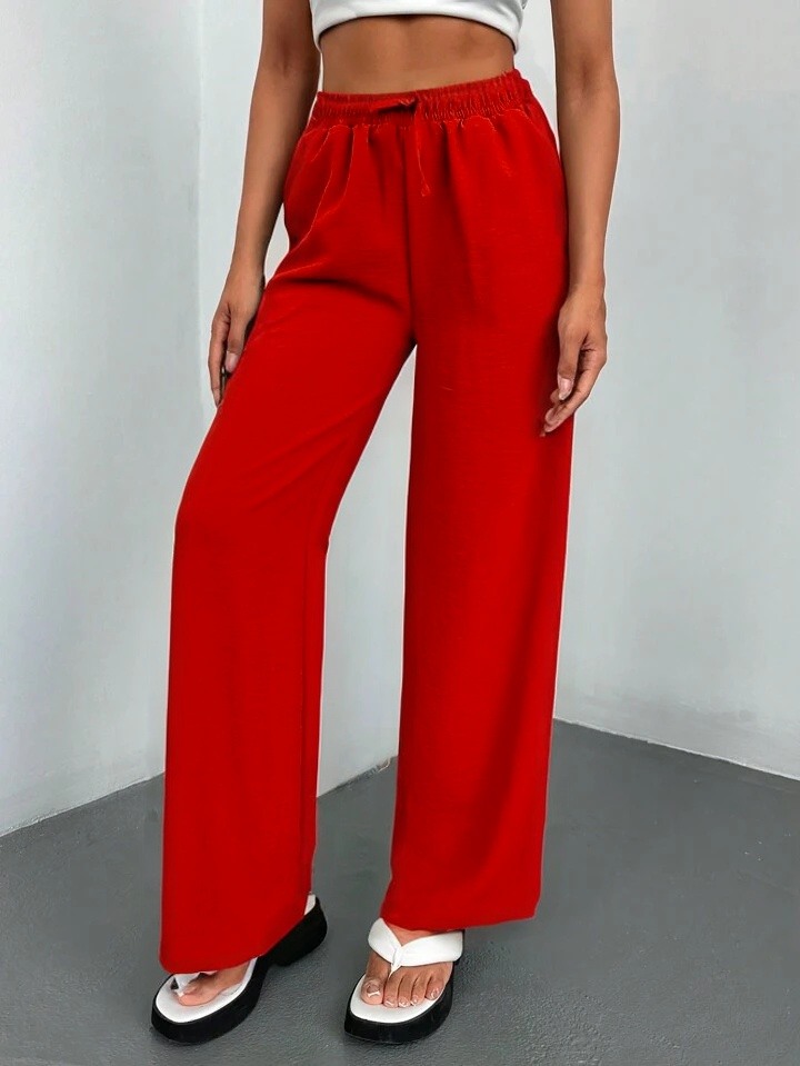 Grossiste ROSYDAYS - Pantalon Fluide Large Coupe Droite