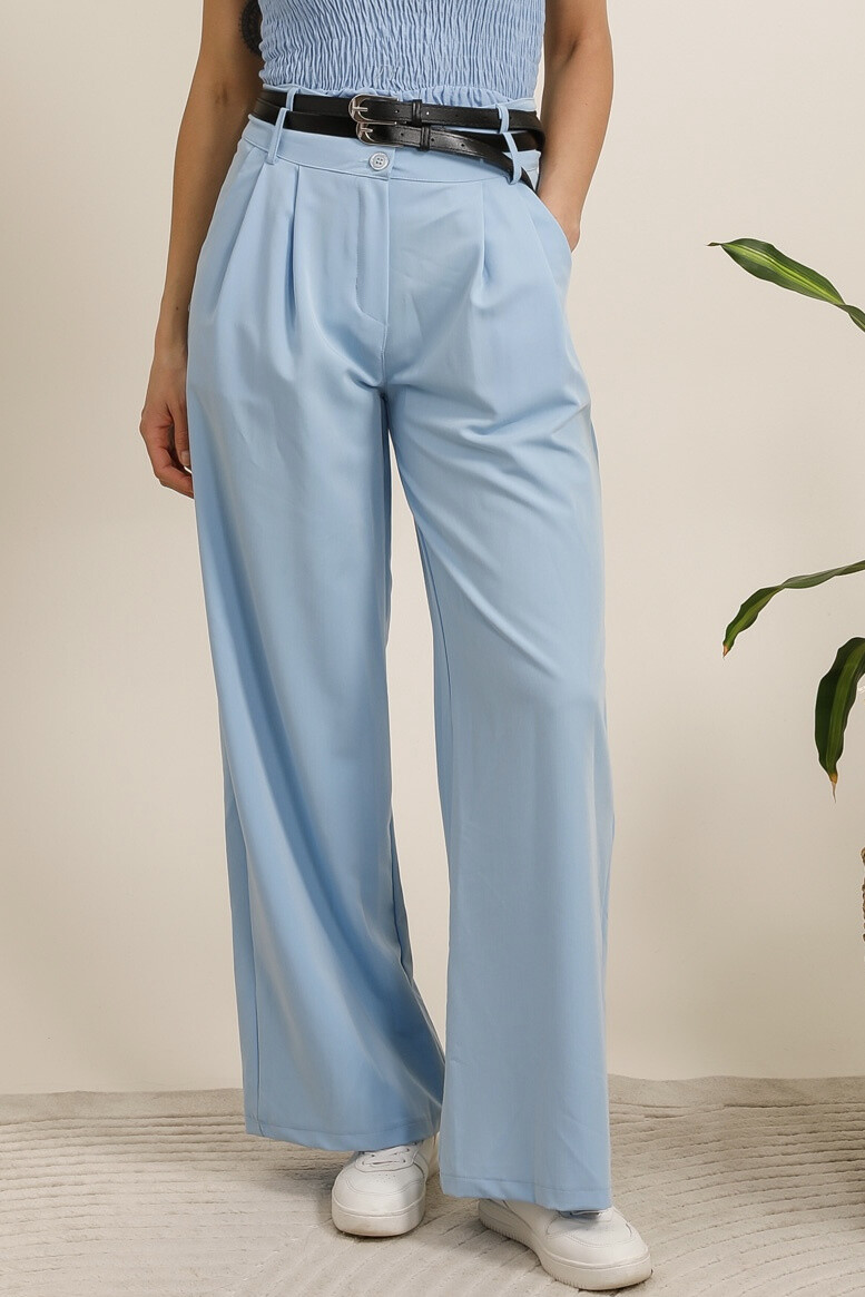 Wholesaler Rosy Days - Wide pants with double belts