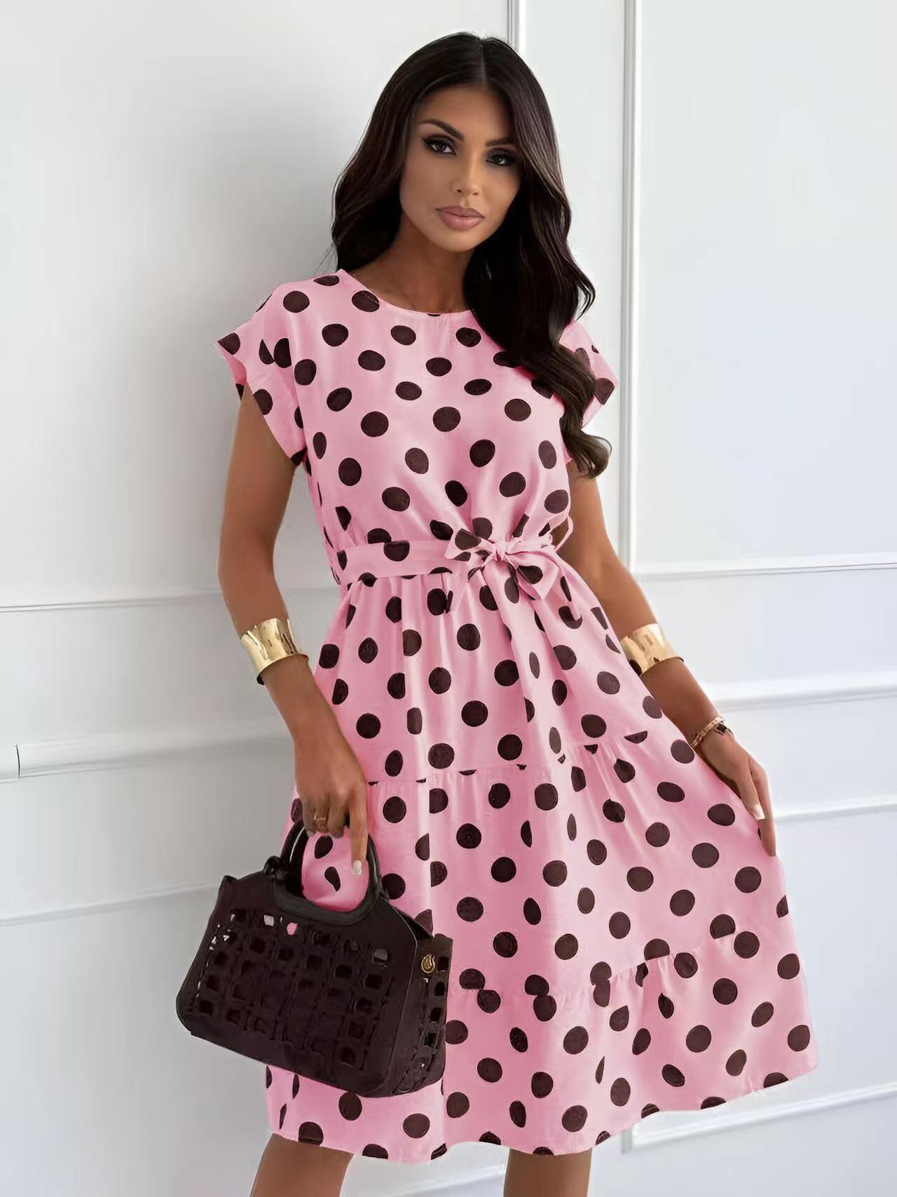 Mayorista ROSYDAYS - Vestido de Lunares a la Moda