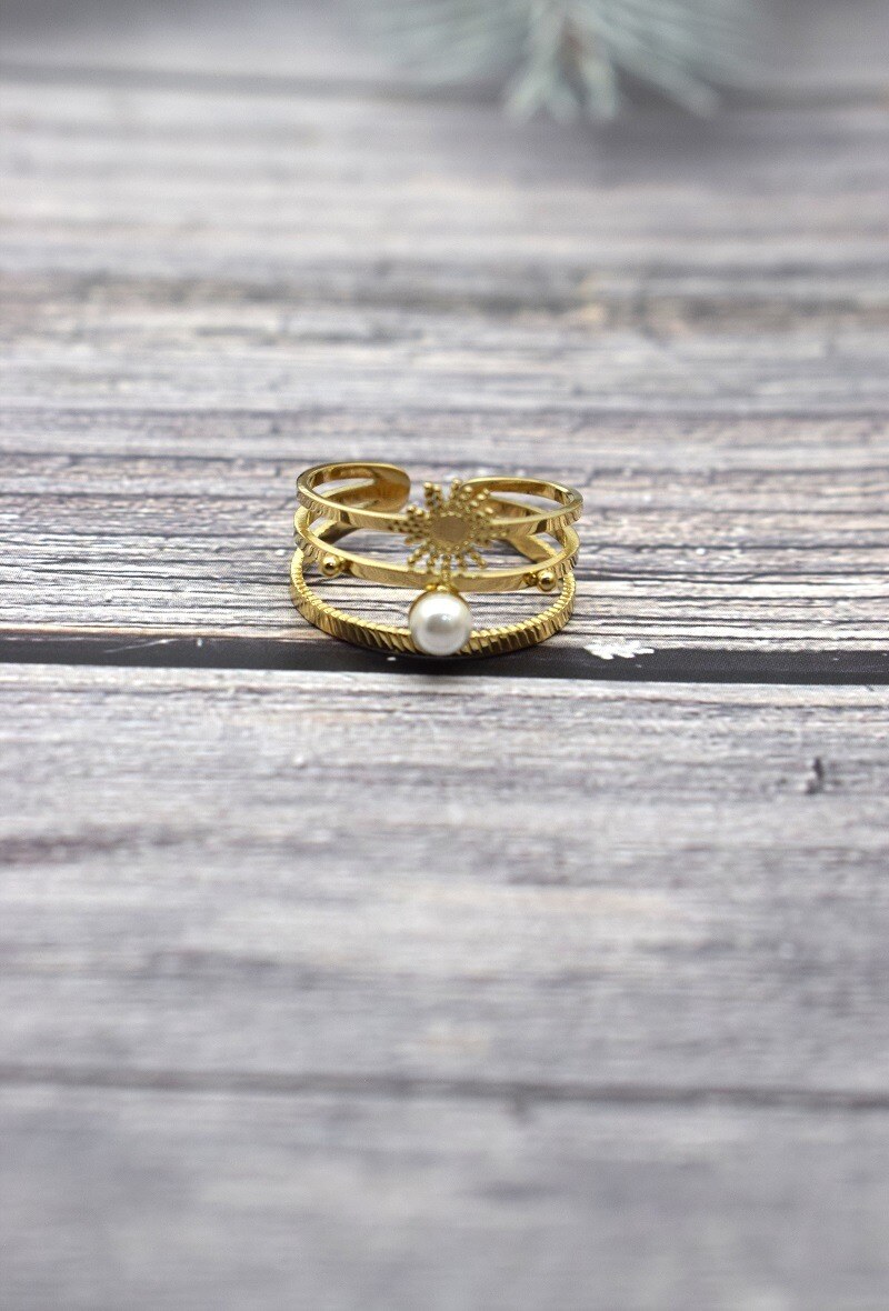 Wholesaler Rouge Bonbons - Ring in steel