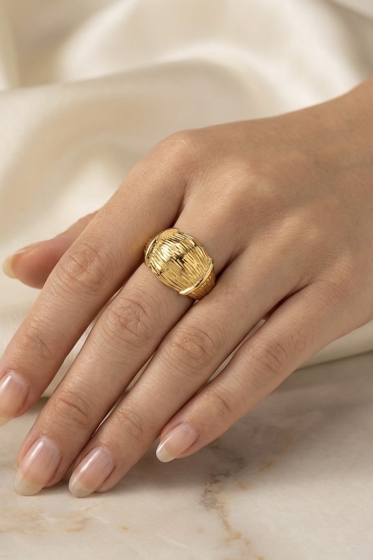 Mayorista Rouge Bonbons - ANILLO AJUSTABLE DE ACERO INOXIDABLE
