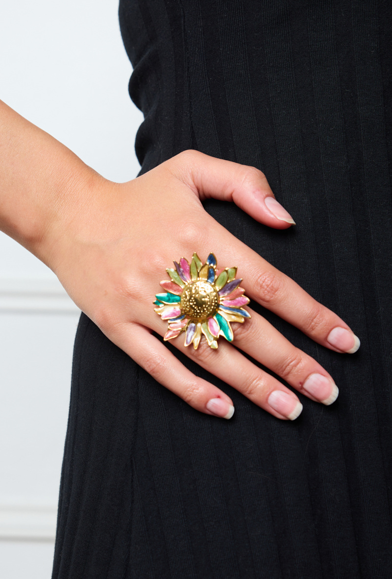 Wholesaler Rouge Bonbons - Adjustable Stainless Steel Ring