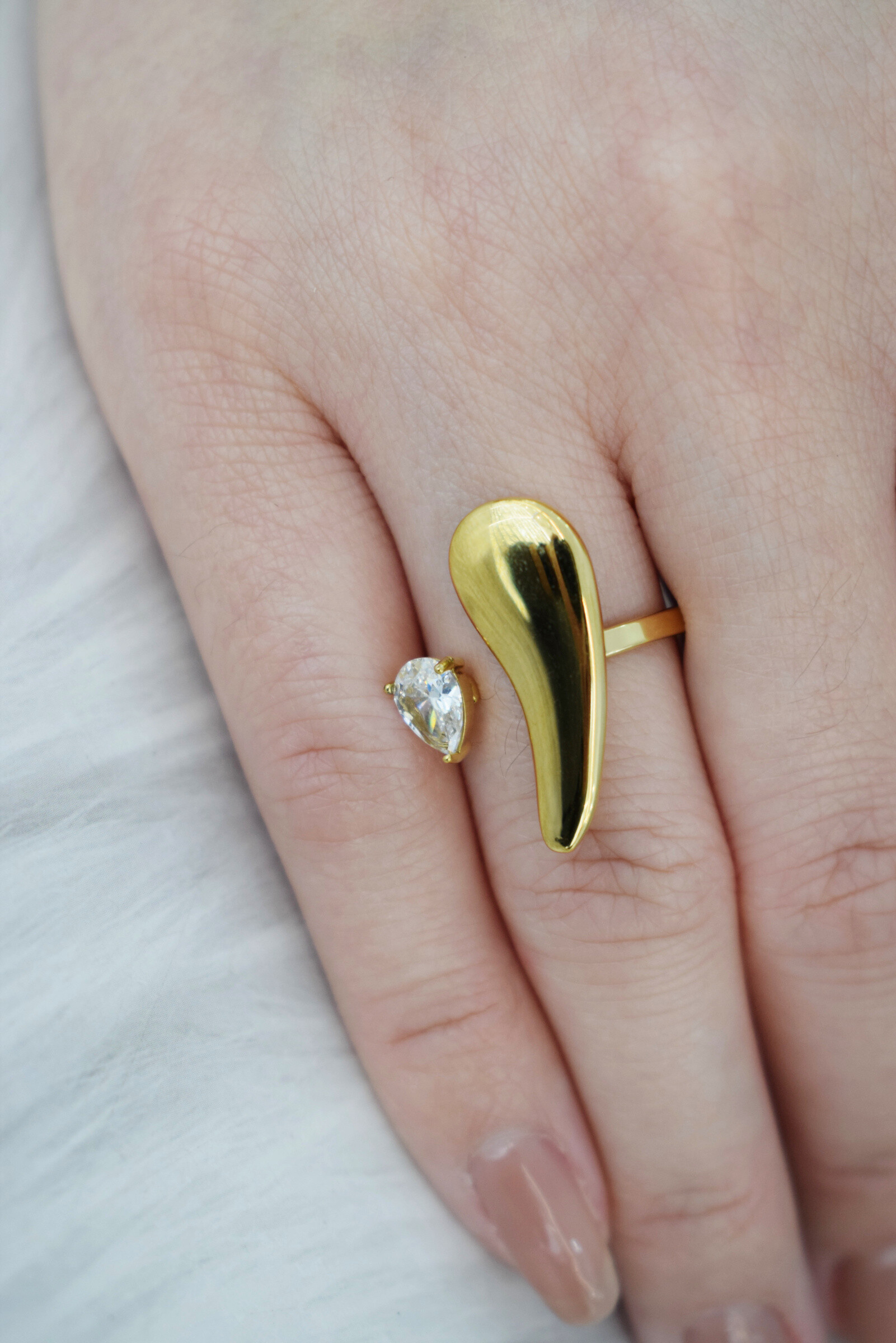 Wholesaler Rouge Bonbons - Stainless steel water ring ring